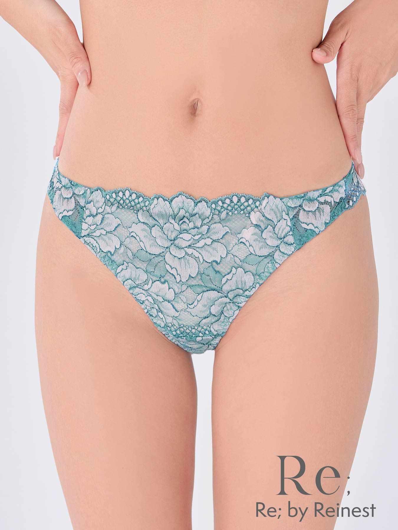 【Re;by Reinest】DIVA BRA series Luxury Lacy T-back / ラグジュアリーレーシィ単品Tバックショーツ - 【公式】247Lingerie