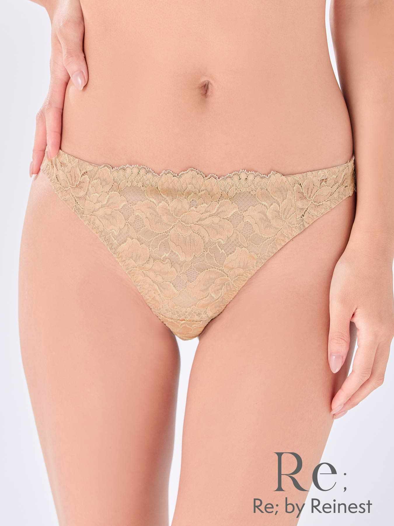 【Re;by Reinest】DIVA BRA series Luxury Lacy T-back / ラグジュアリーレーシィ単品Tバックショーツ