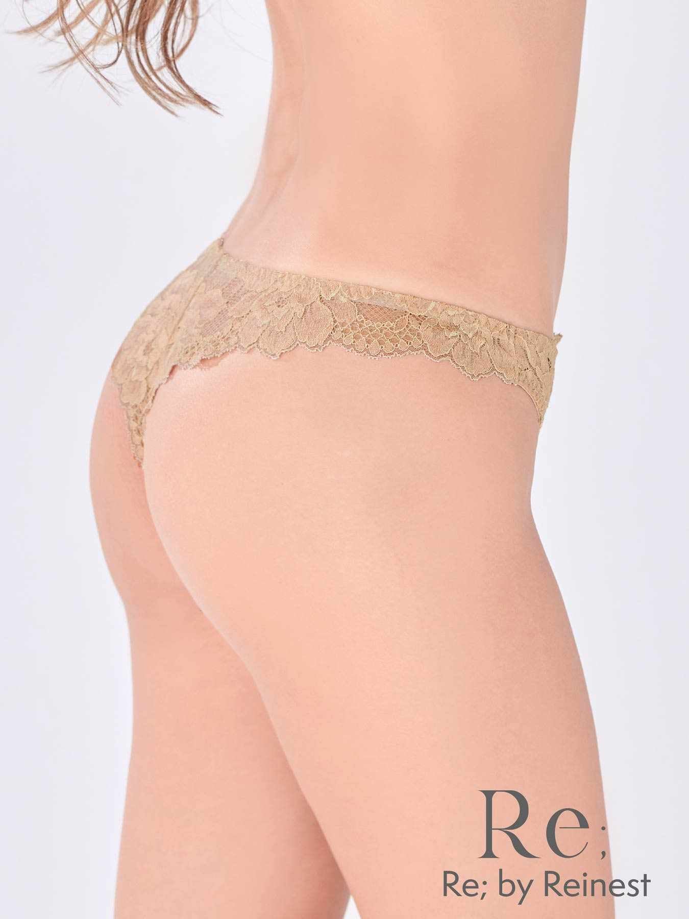 【Re;by Reinest】DIVA BRA series Luxury Lacy T-back / ラグジュアリーレーシィ単品Tバックショーツ