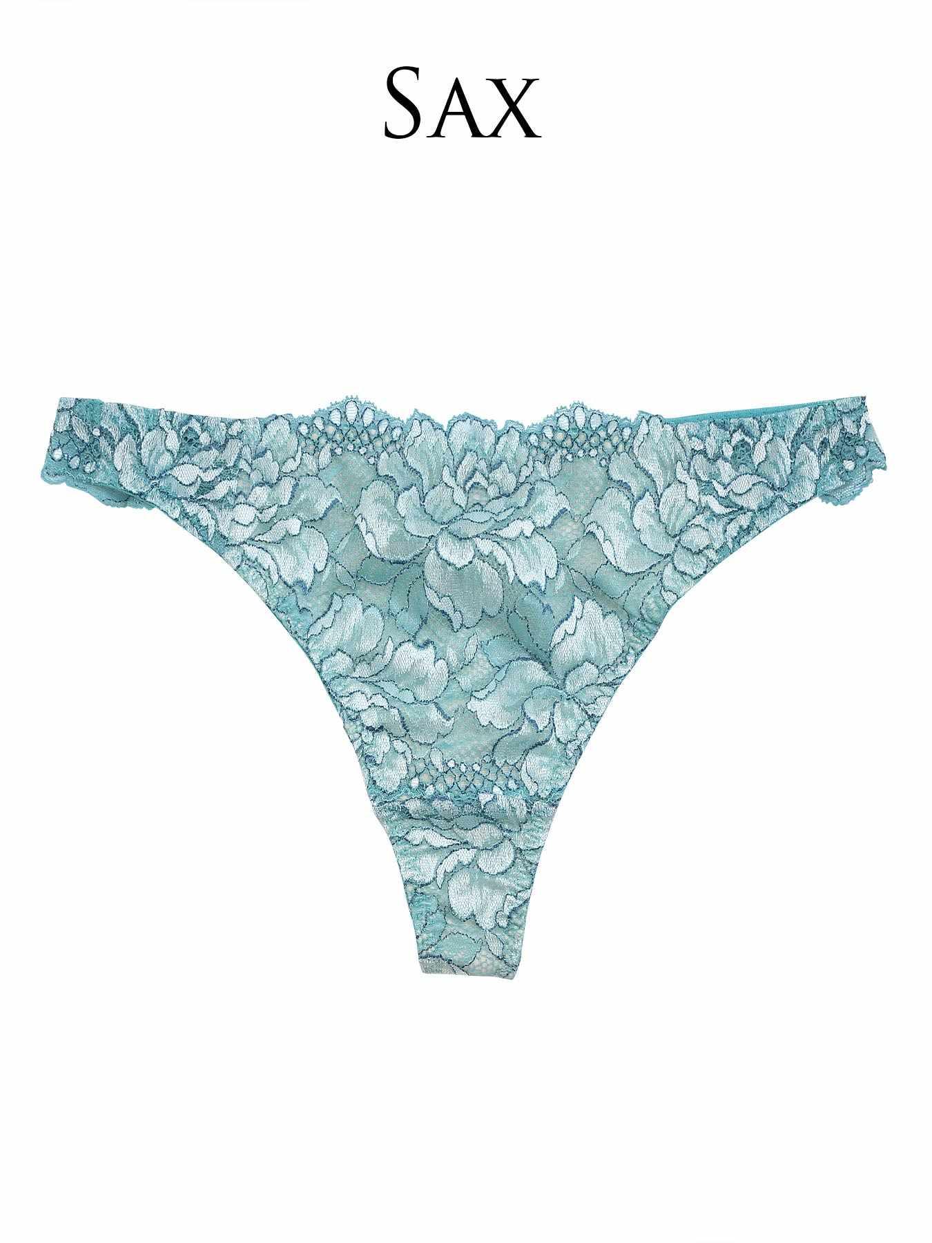 【Re;by Reinest】DIVA BRA series Luxury Lacy T-back / ラグジュアリーレーシィ単品Tバックショーツ - 【公式】247Lingerie