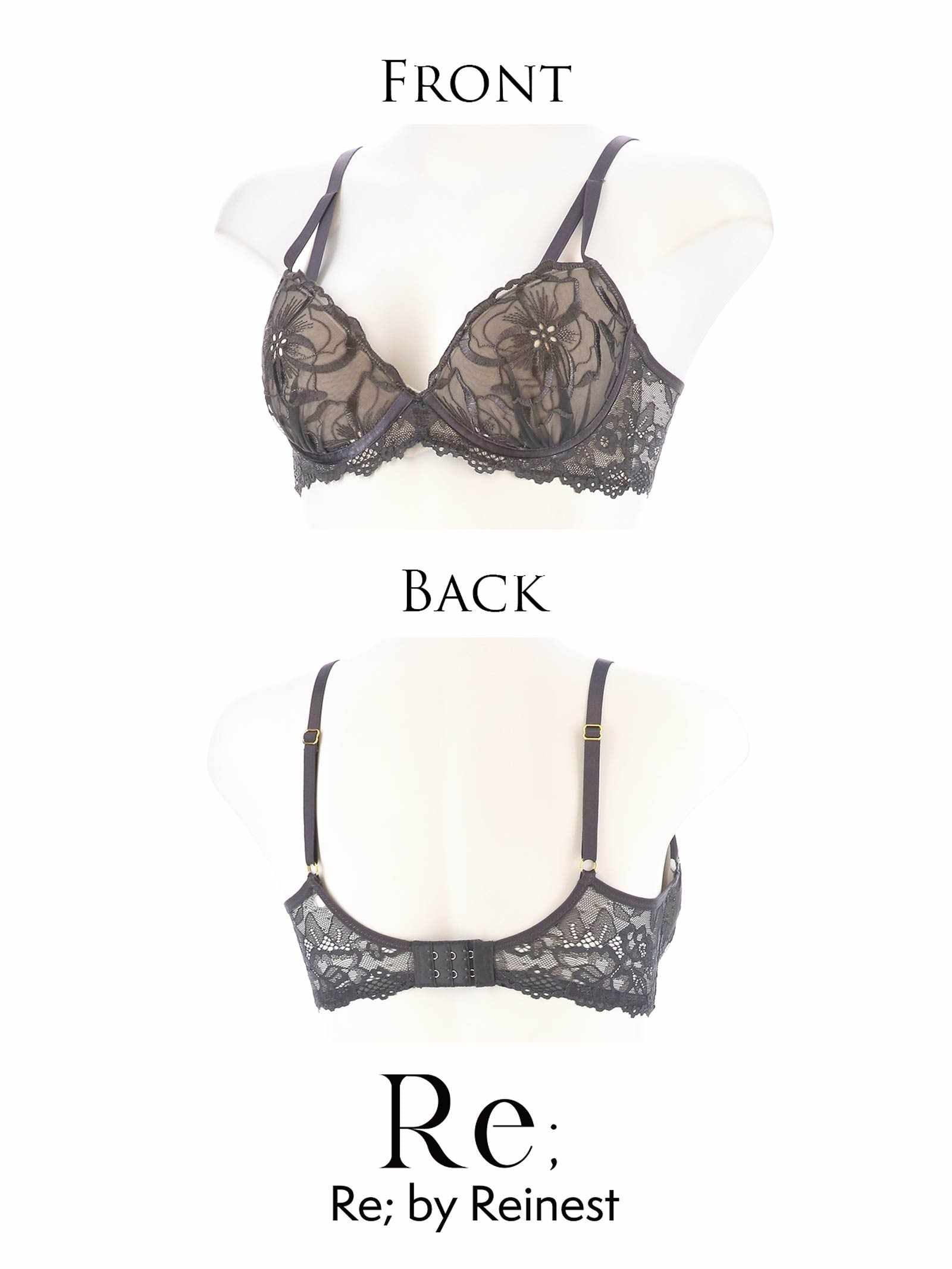 【Re;by Reinest】【A-Fサイズ】Luxe Lacy BRA / リュクスレーシィ単品ブラジャー