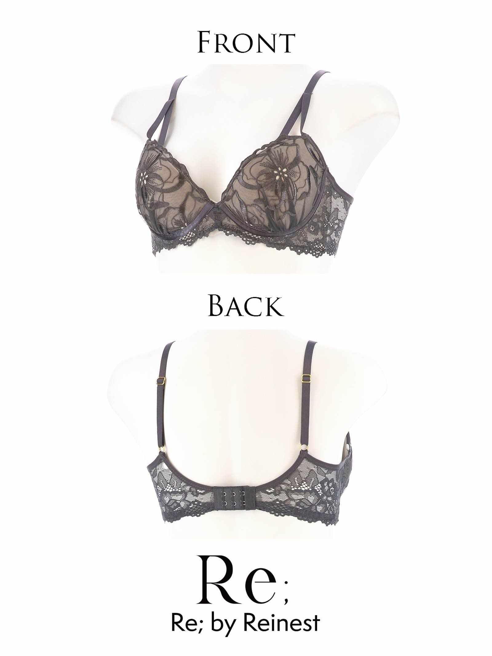 【Re;by Reinest】【A-Fサイズ】Luxe Lacy BRA / リュクスレーシィ単品ブラジャー - 【公式】247Lingerie