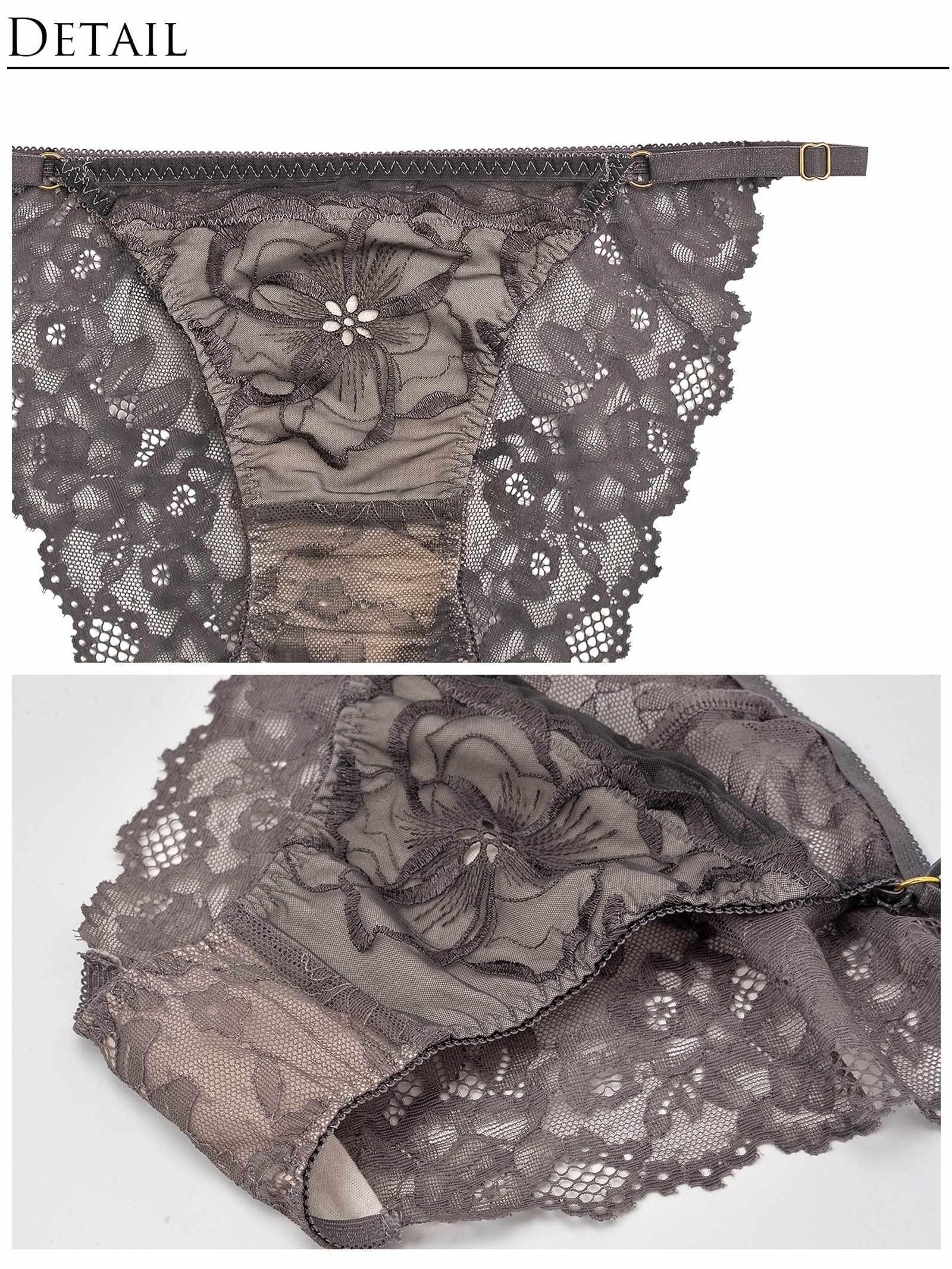 【Re;by Reinest】Luxe Lacy Shorts / リュクスレーシィ単品フルバックショーツ - 【公式】247Lingerie