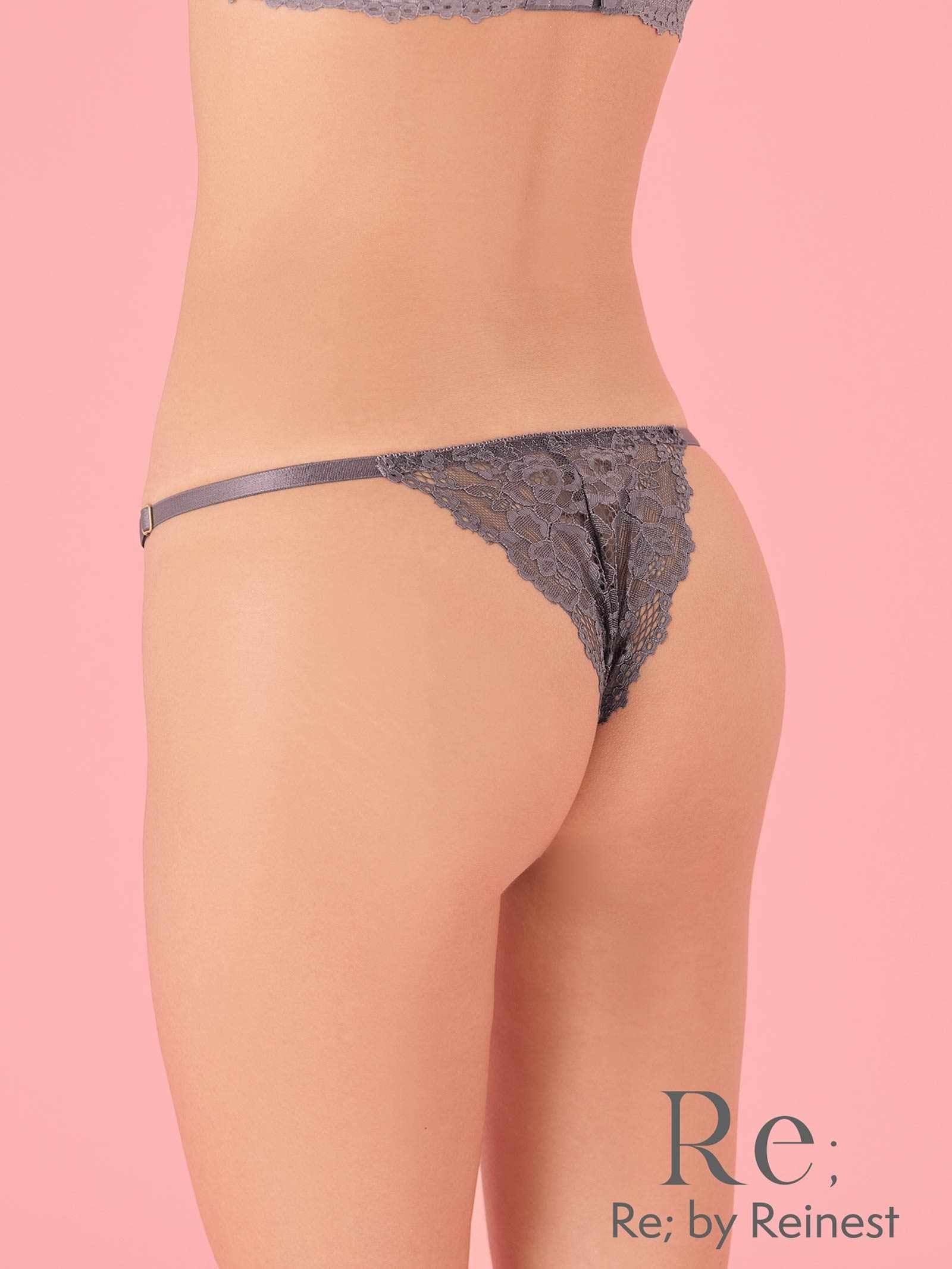 【Re;by Reinest】Luxe Lacy T-back / リュクスレーシィ単品Tバックショーツ