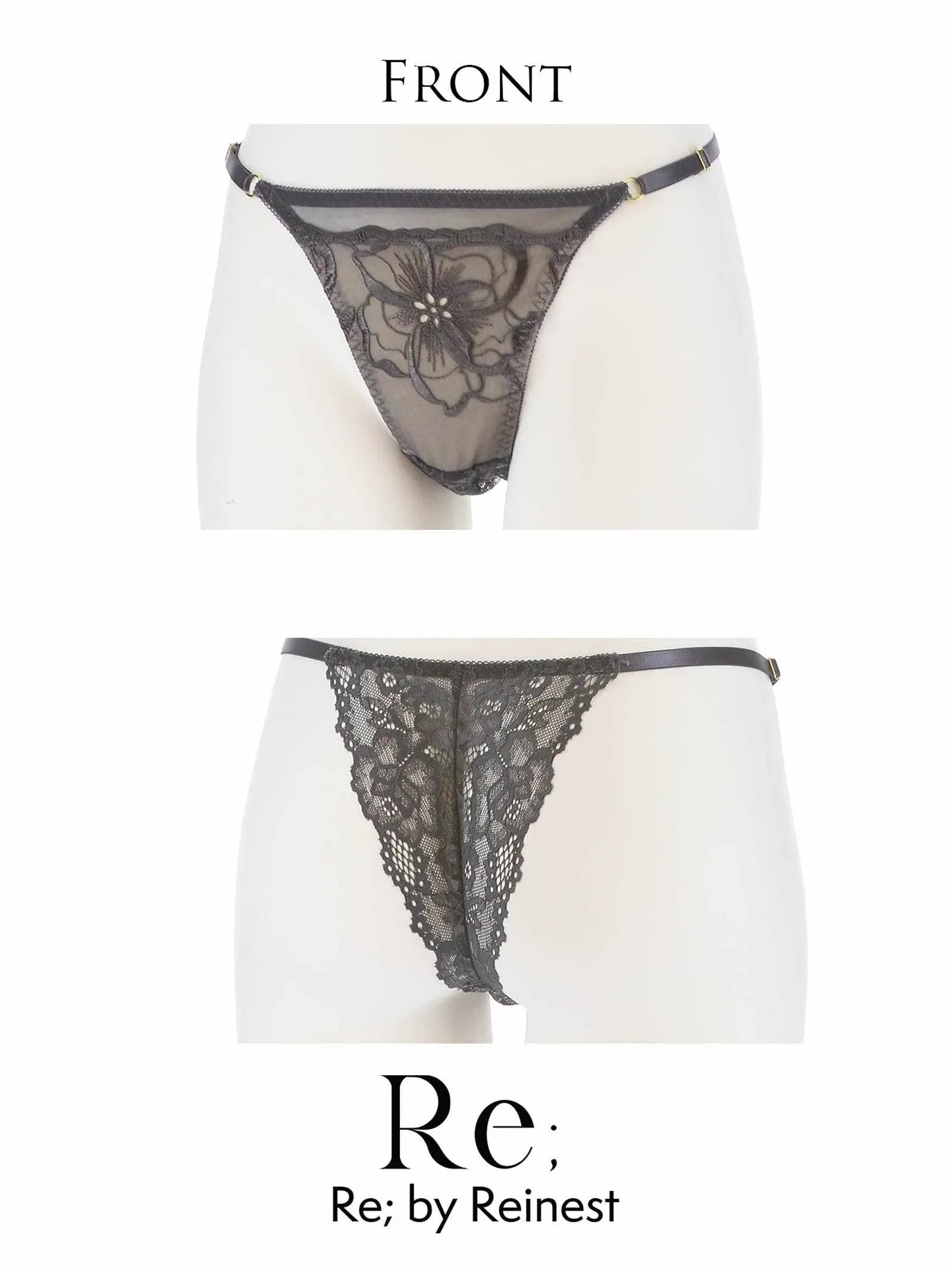 【Re;by Reinest】Luxe Lacy T-back / リュクスレーシィ単品Tバックショーツ - 【公式】247Lingerie