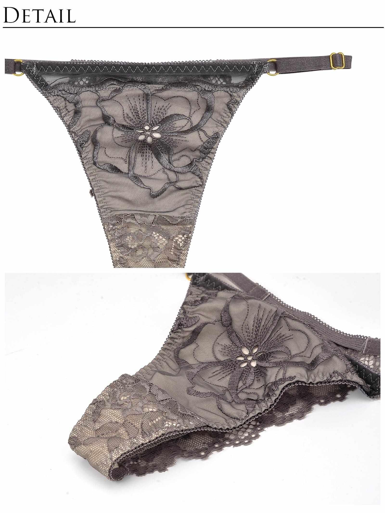 【Re;by Reinest】Luxe Lacy T-back / リュクスレーシィ単品Tバックショーツ - 【公式】247Lingerie