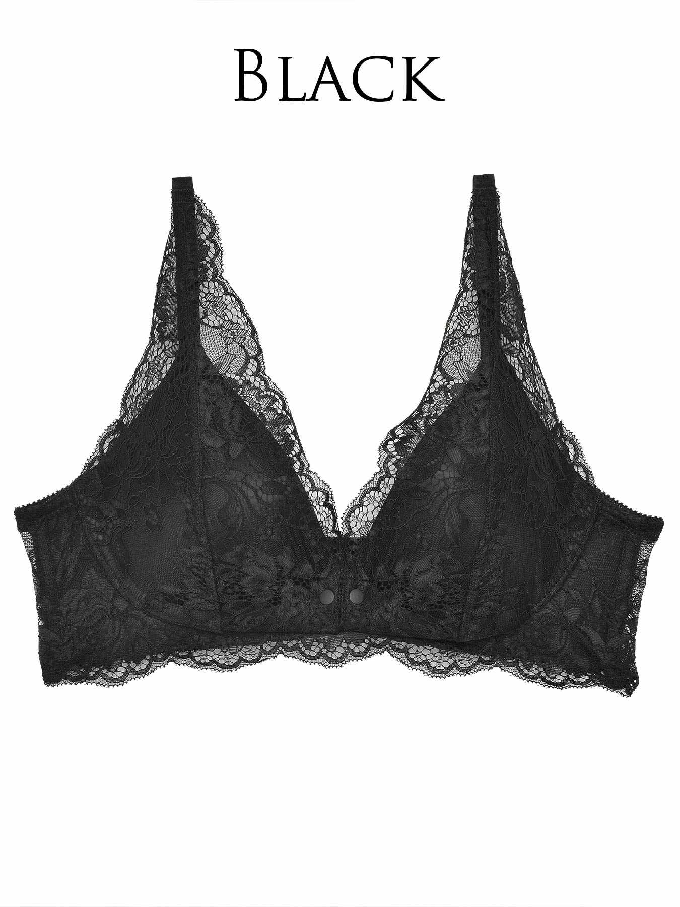 【Re;by Reinest】楽ママ授乳ブラ Maternity Lace BRA / マタニティレース単品ブラジャー