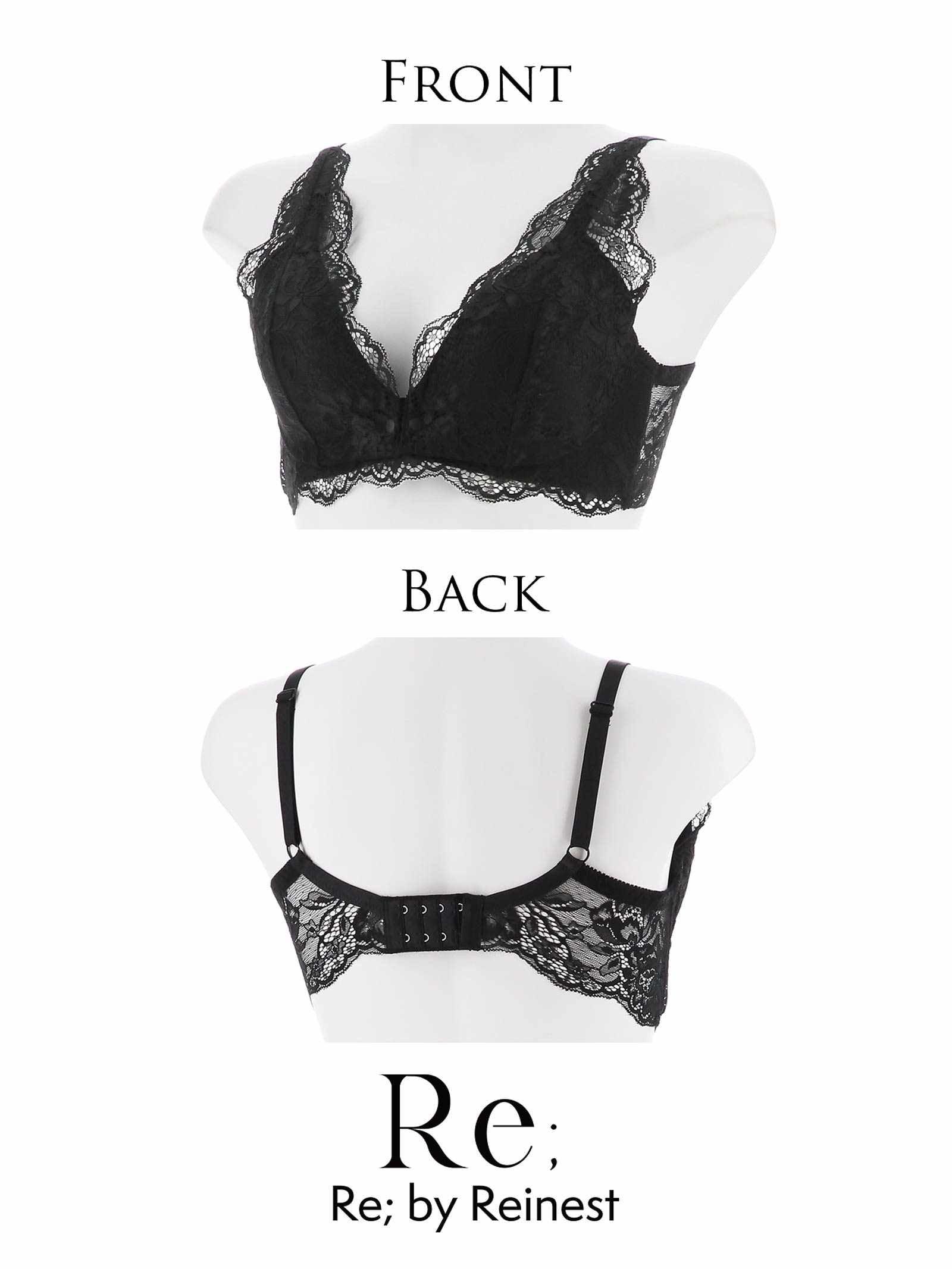 【Re;by Reinest】楽ママ授乳ブラ Maternity Lace BRA / マタニティレース単品ブラジャー - 【公式】247Lingerie