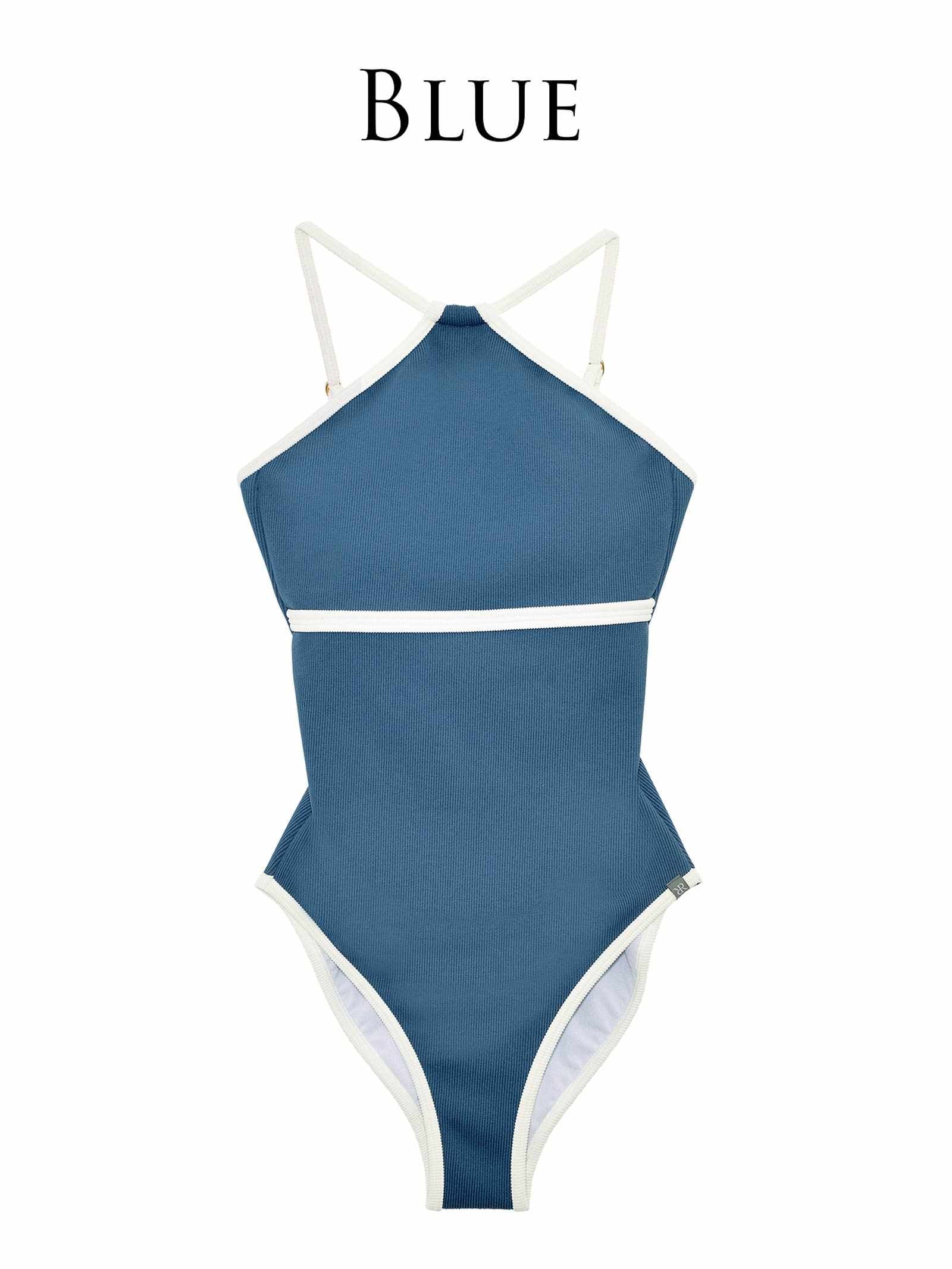 【Re;by Reinest】Bi color rib swim wear/バイカラーリブスイムウェア - 【公式】247Lingerie