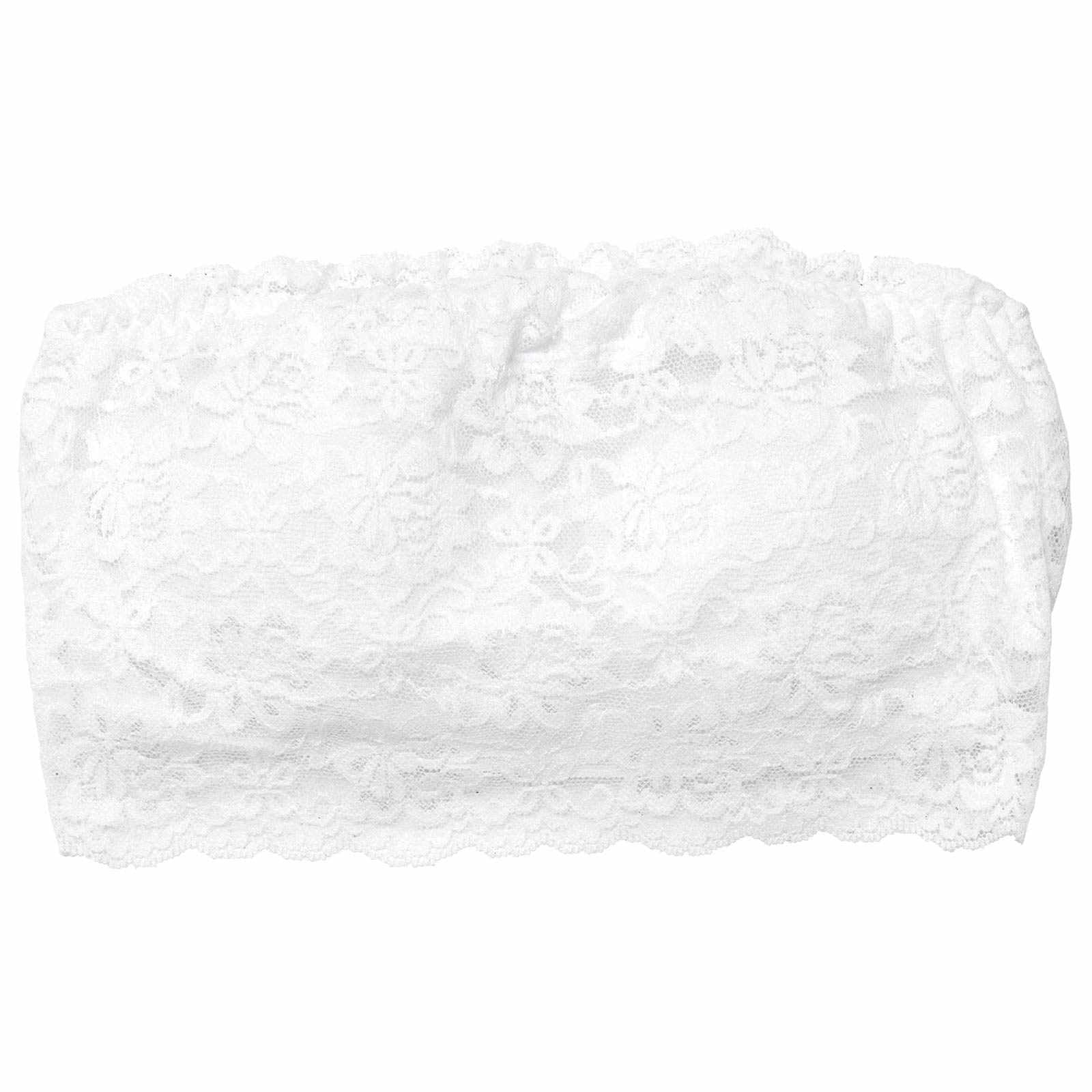 【ノンワイヤー】Basic Lace Tubetop Bra 単品