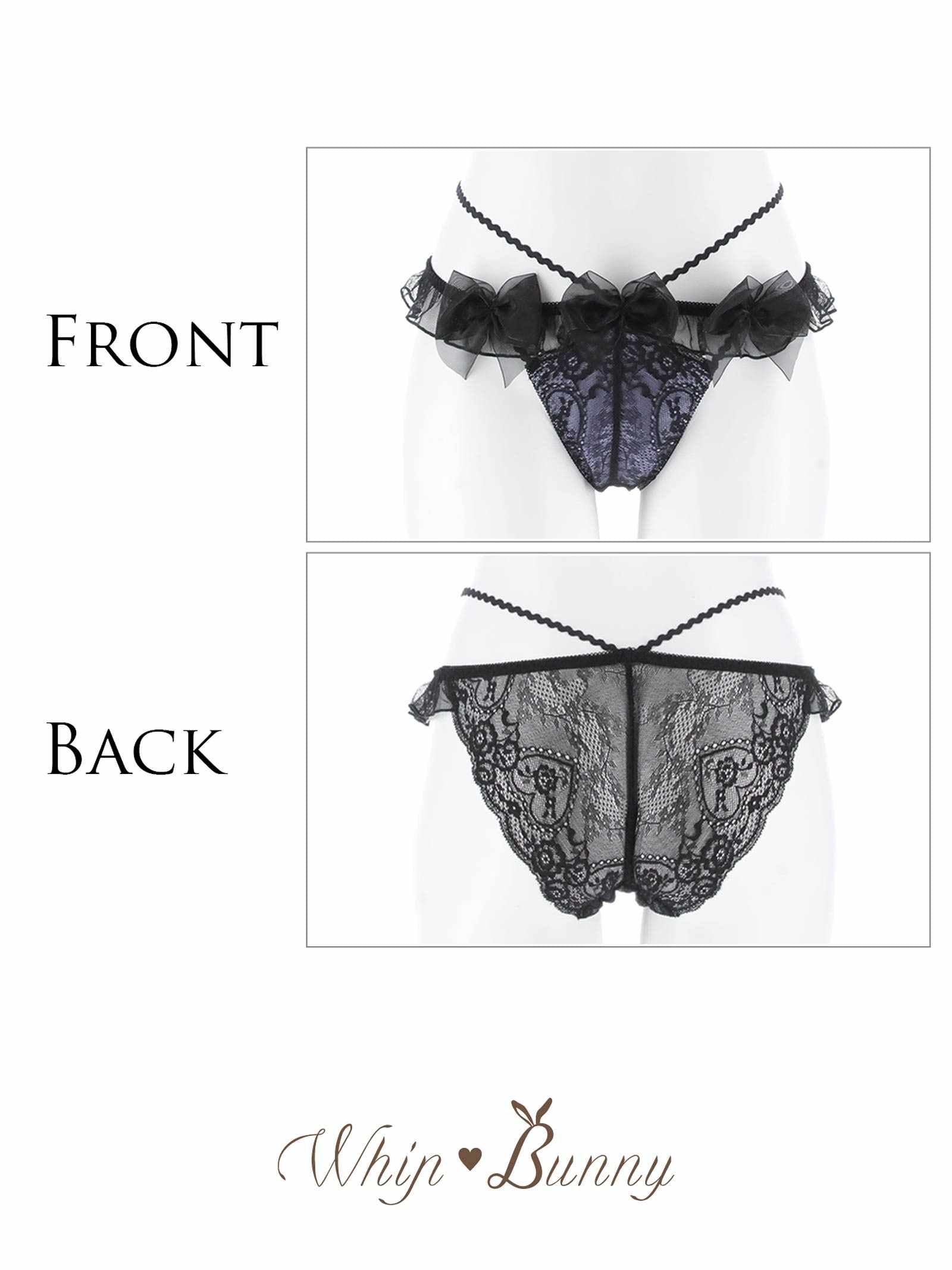 10/17新作!【明日花キララプロデュース/WhipBunny】Lovely Ribbon Ballerina Shorts / Black Swan ラブリーリボンバレリーナショーツ / ブラックスワン