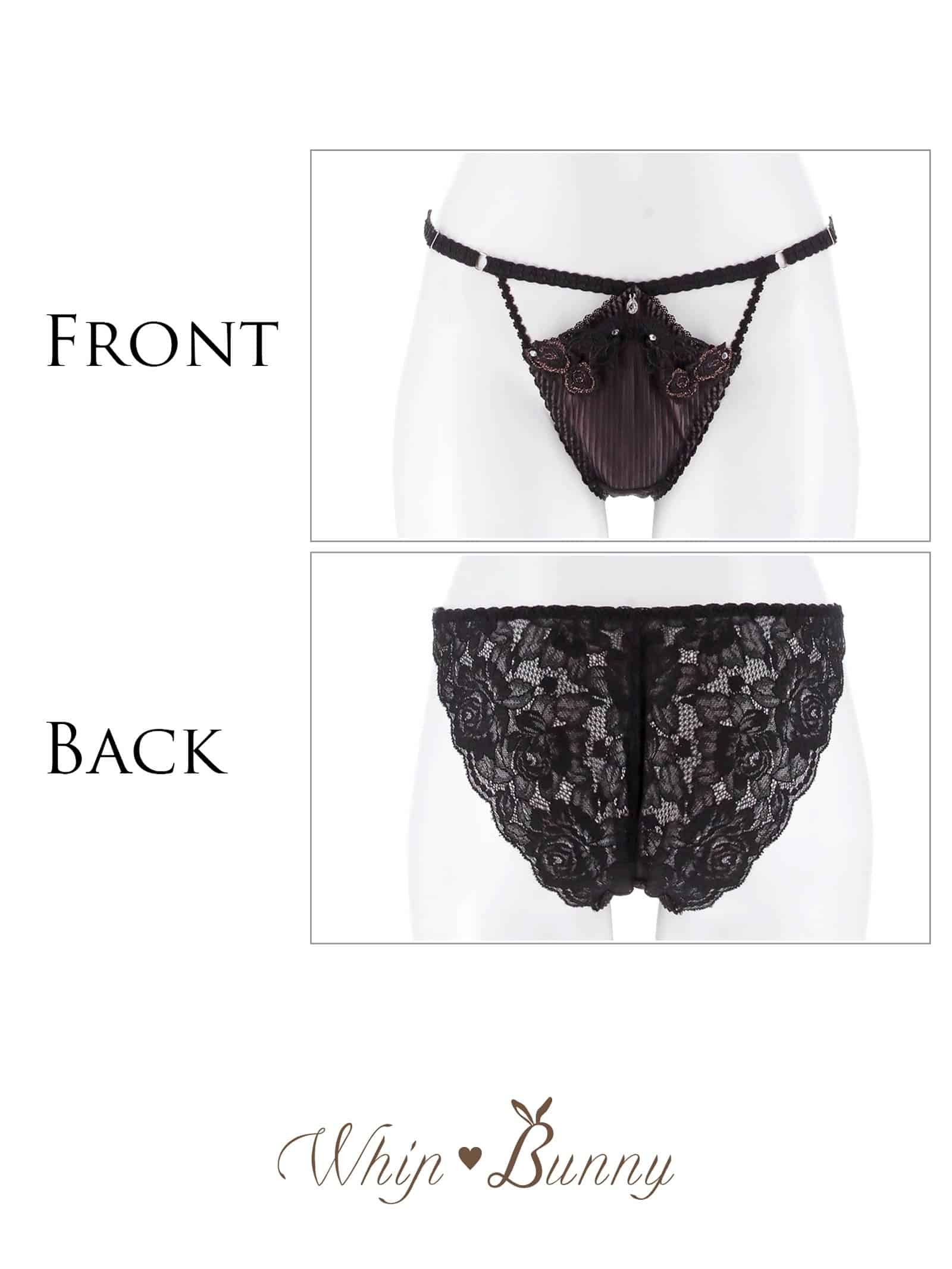 7/17新作!【明日花キララプロデュース/WhipBunny】Sheer Pleats Rose Shorts / シアープリーツローズショーツ