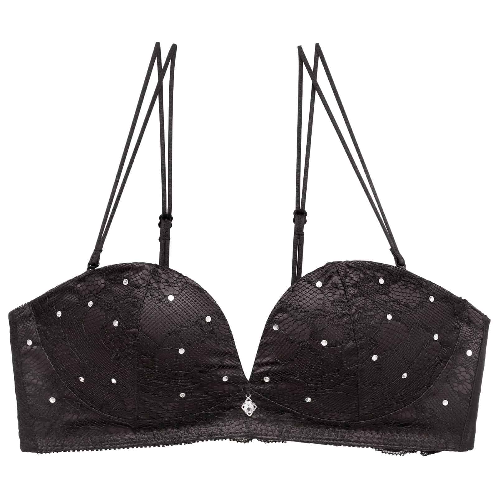 10/2新作!【明日花キララプロデュース/WhipBunny】Crystal Lacy Tube Bra / クリスタルレーシィチューブブラ