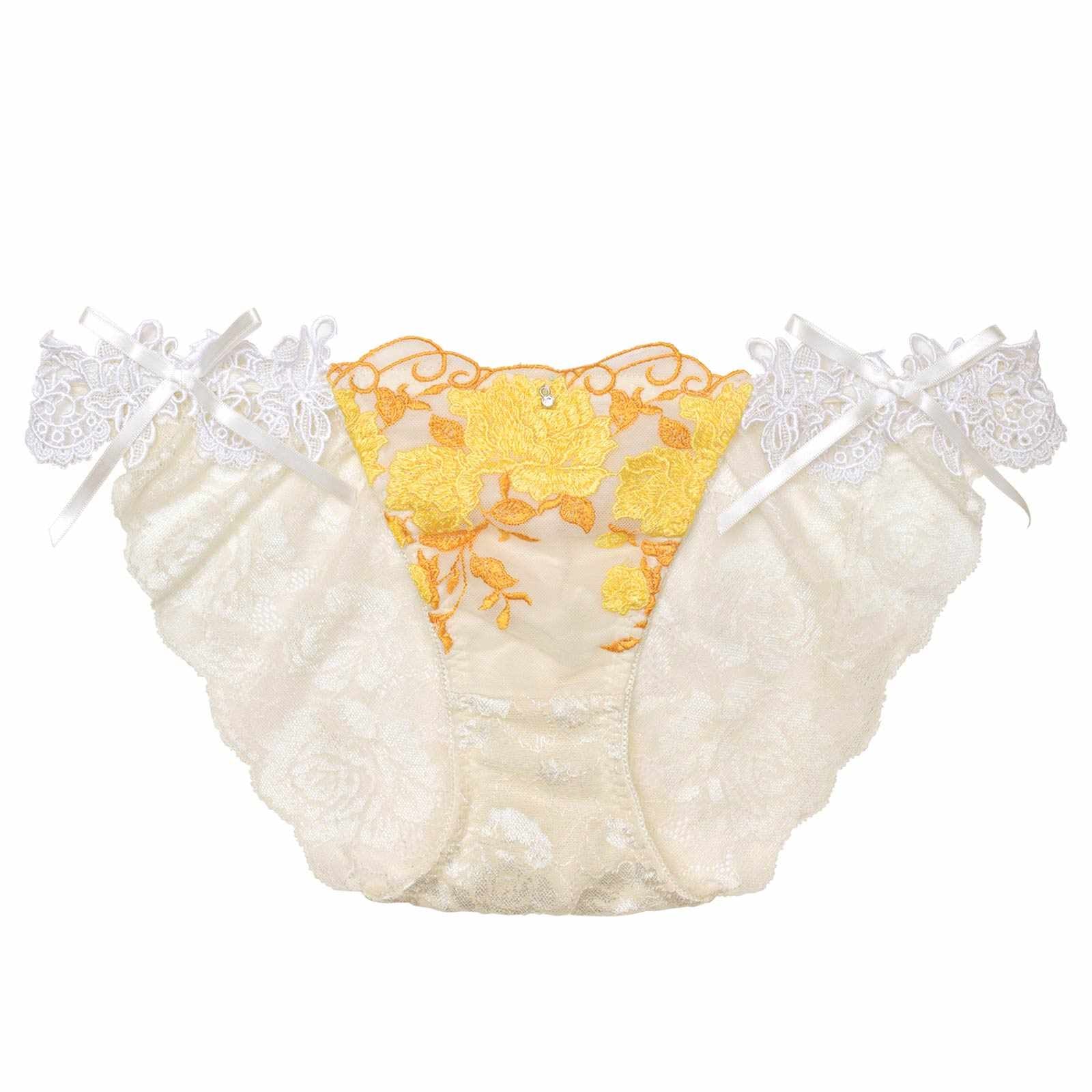 【明日花キララプロデュース/WhipBunny】Gorgeous Shine Rose Shorts/Yellow ゴージャスシャインローズショーツ /イエロー