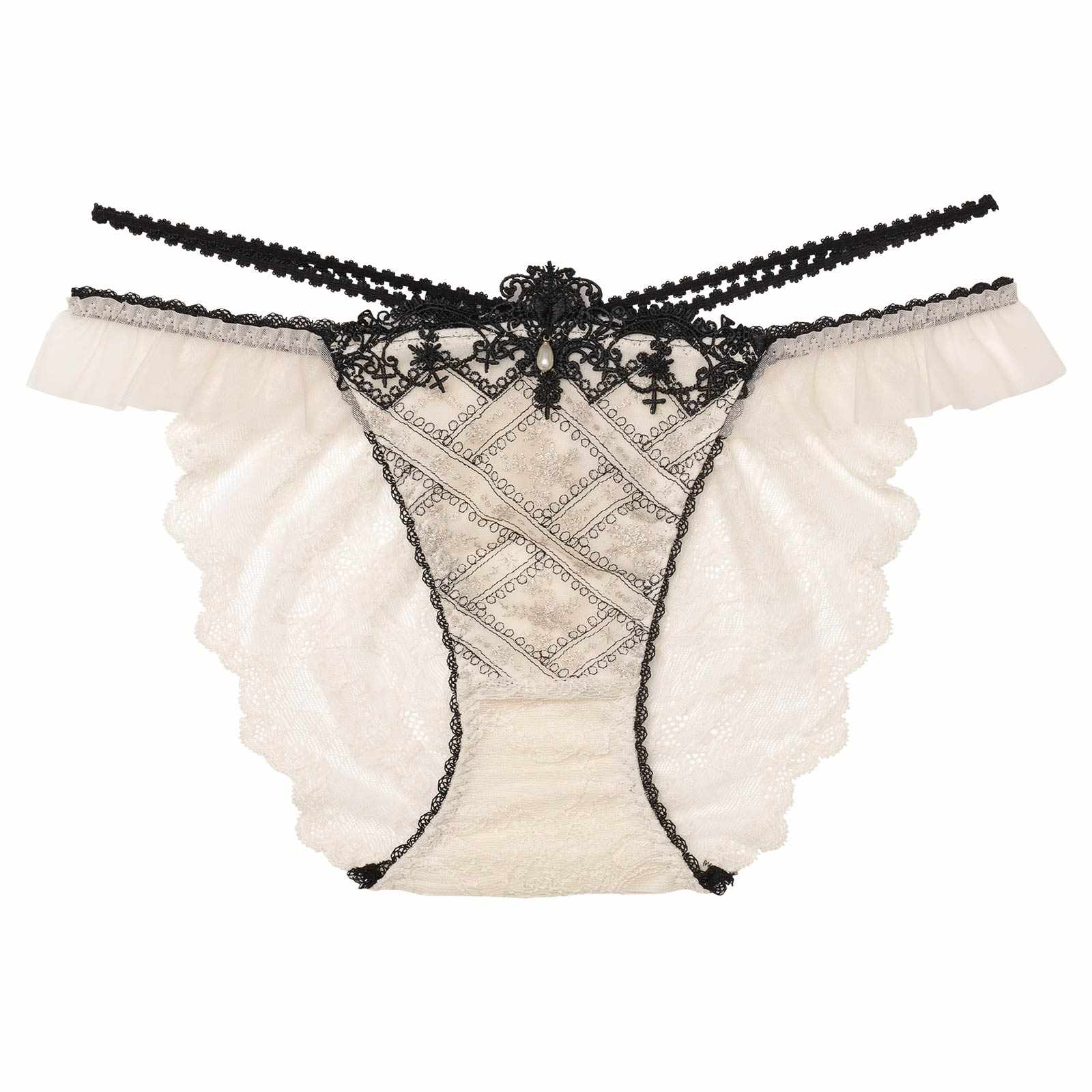 11/14新作!【明日花キララプロデュース/WhipBunny】Classical Shine Embroidery Shorts / クラシカルシャインエンブロイダリーショーツ