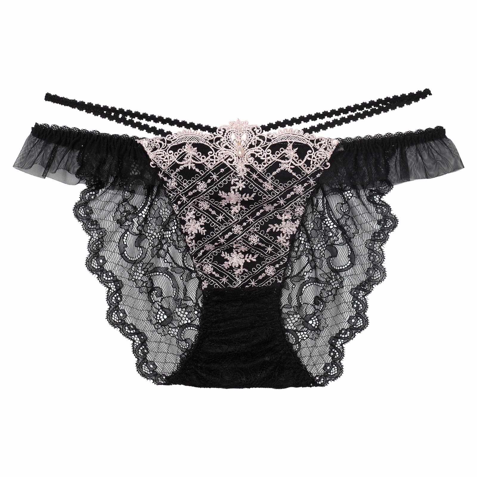 11/14新作!【明日花キララプロデュース/WhipBunny】Classical Shine Embroidery Shorts / クラシカルシャインエンブロイダリーショーツ