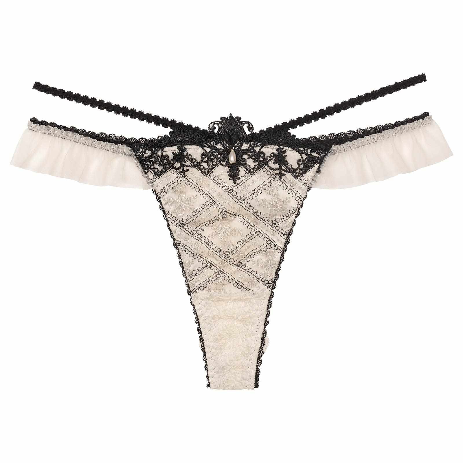 11/14新作!【明日花キララプロデュース/WhipBunny】Classical Shine Embroidery Shorts / クラシカルシャインエンブロイダリーショーツ