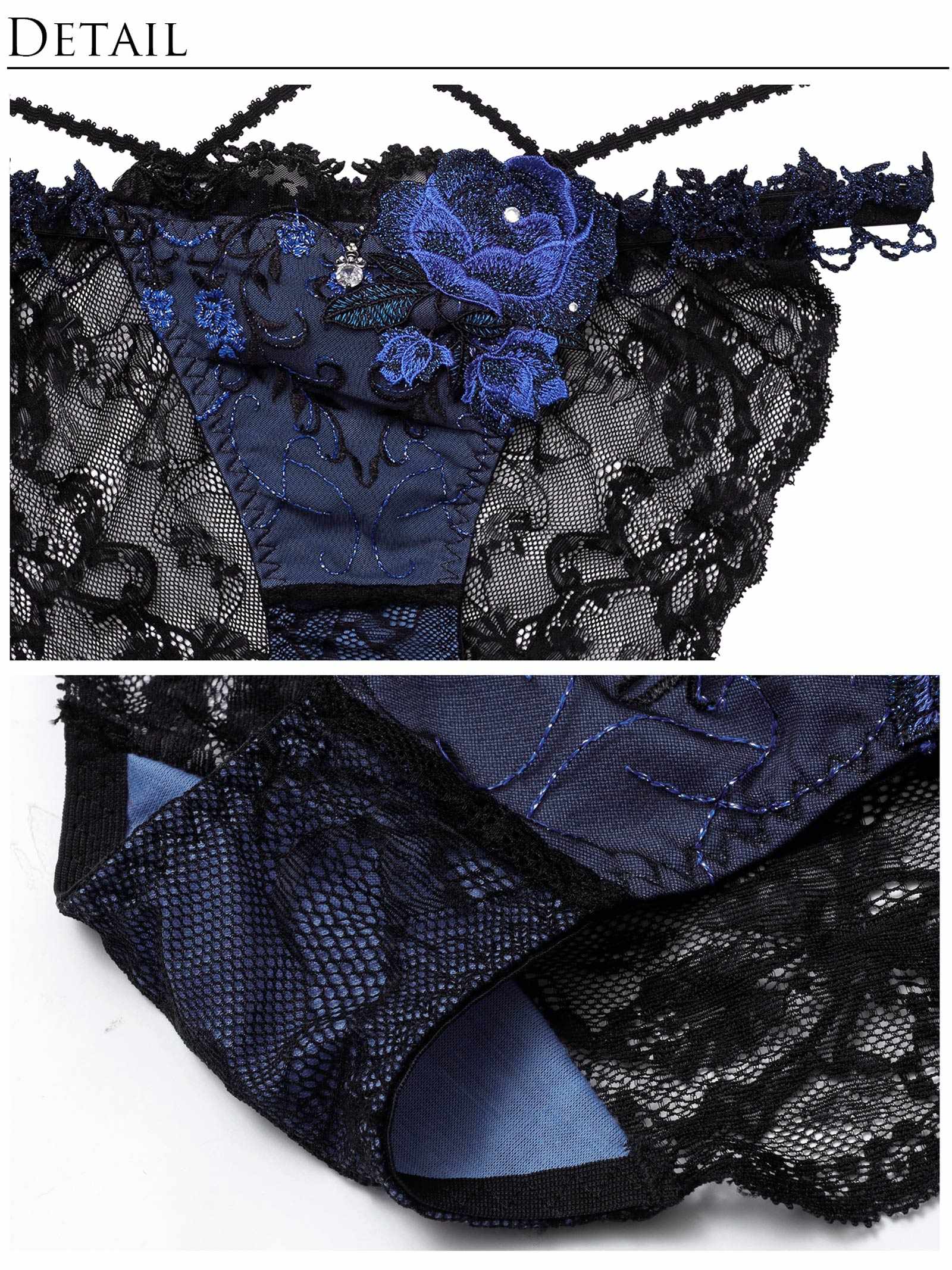 12/19新作!【明日花キララプロデュース/WhipBunny】Princess Ivy Rose Bra&Shorts / プリンセスアイビーローズブラ＆ショーツ