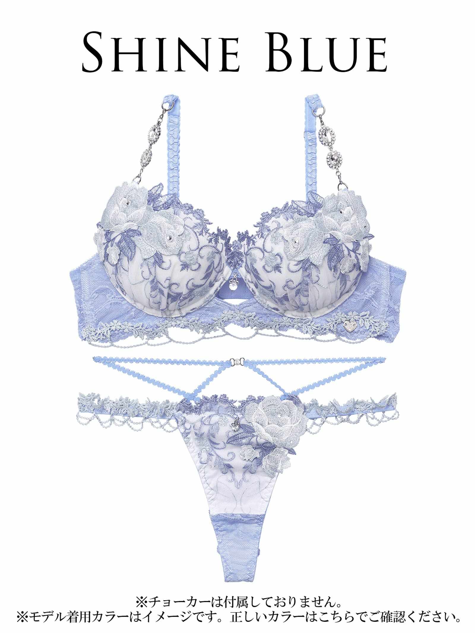 12/19新作!【明日花キララプロデュース/WhipBunny】Princess Ivy Rose Bra&T-back / プリンセスアイビーローズブラ＆Tバック