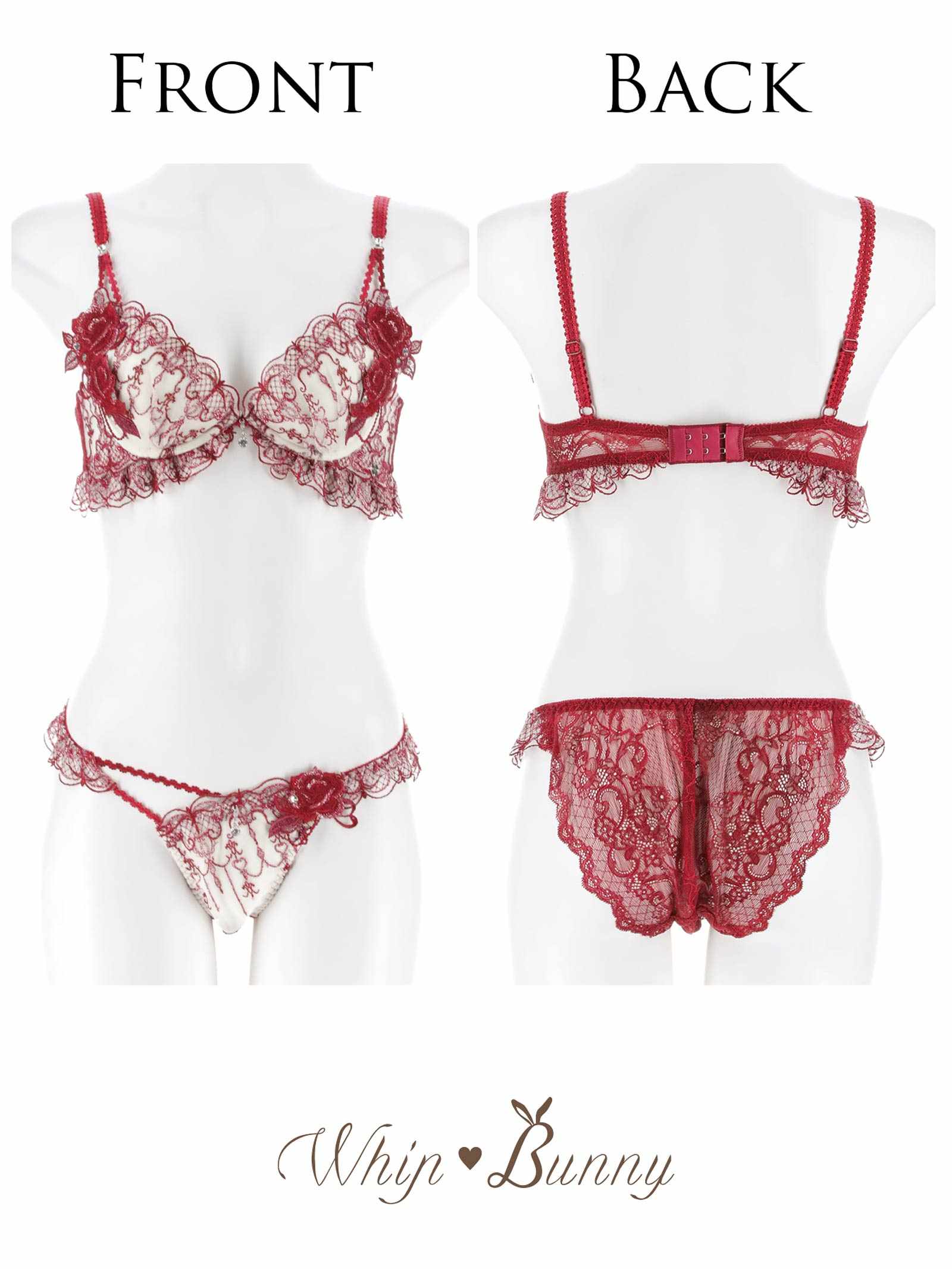 1/26新作!【明日花キララプロデュース/WhipBunny】Gorgeous Masquerade Bra&Shorts/ ゴージャスマスカレードブラ＆ショーツ