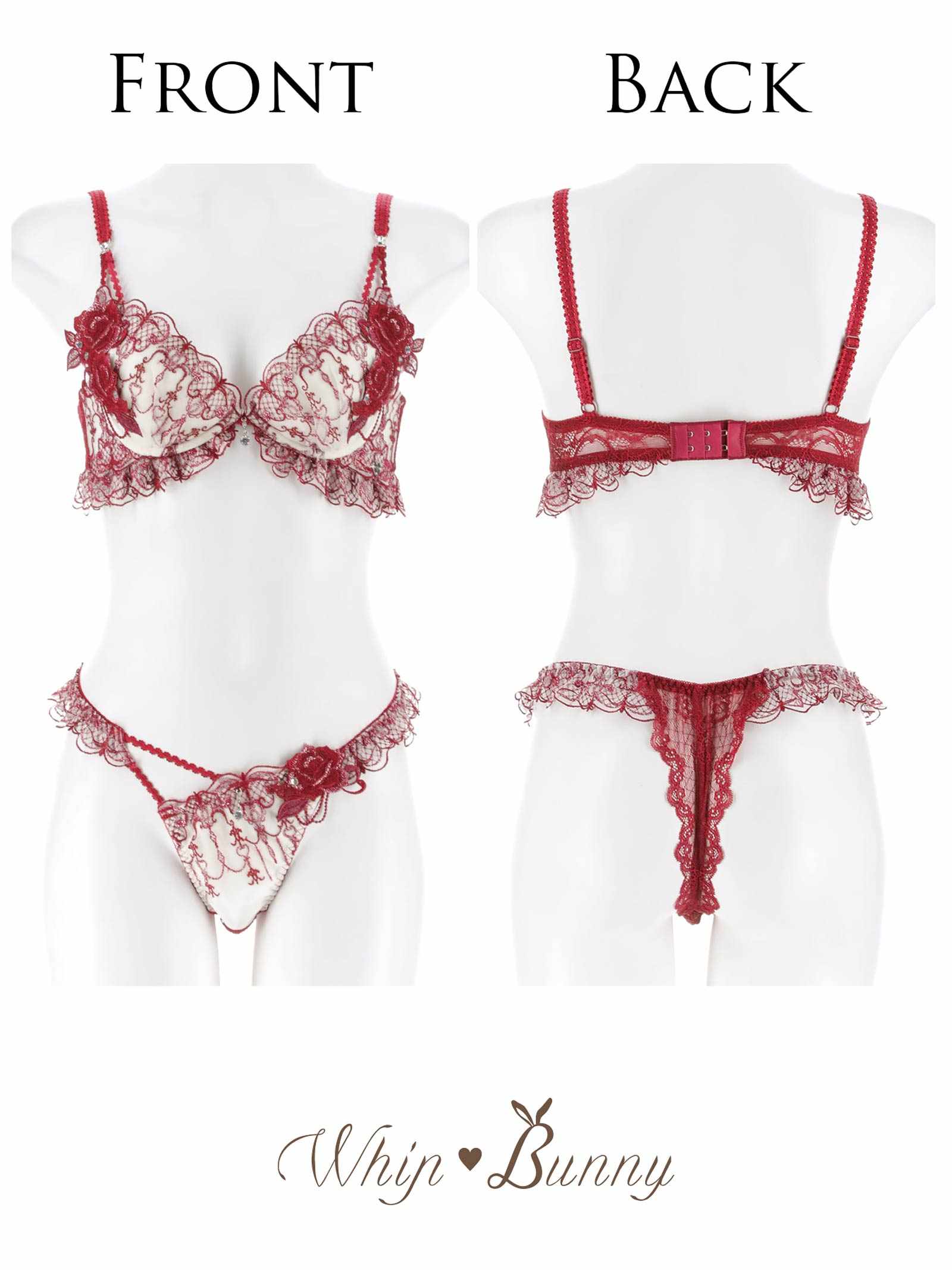 1/26新作!【明日花キララプロデュース/WhipBunny】Gorgeous Masquerade Bra&T-back/ ゴージャスマスカレードブラ＆Tバック