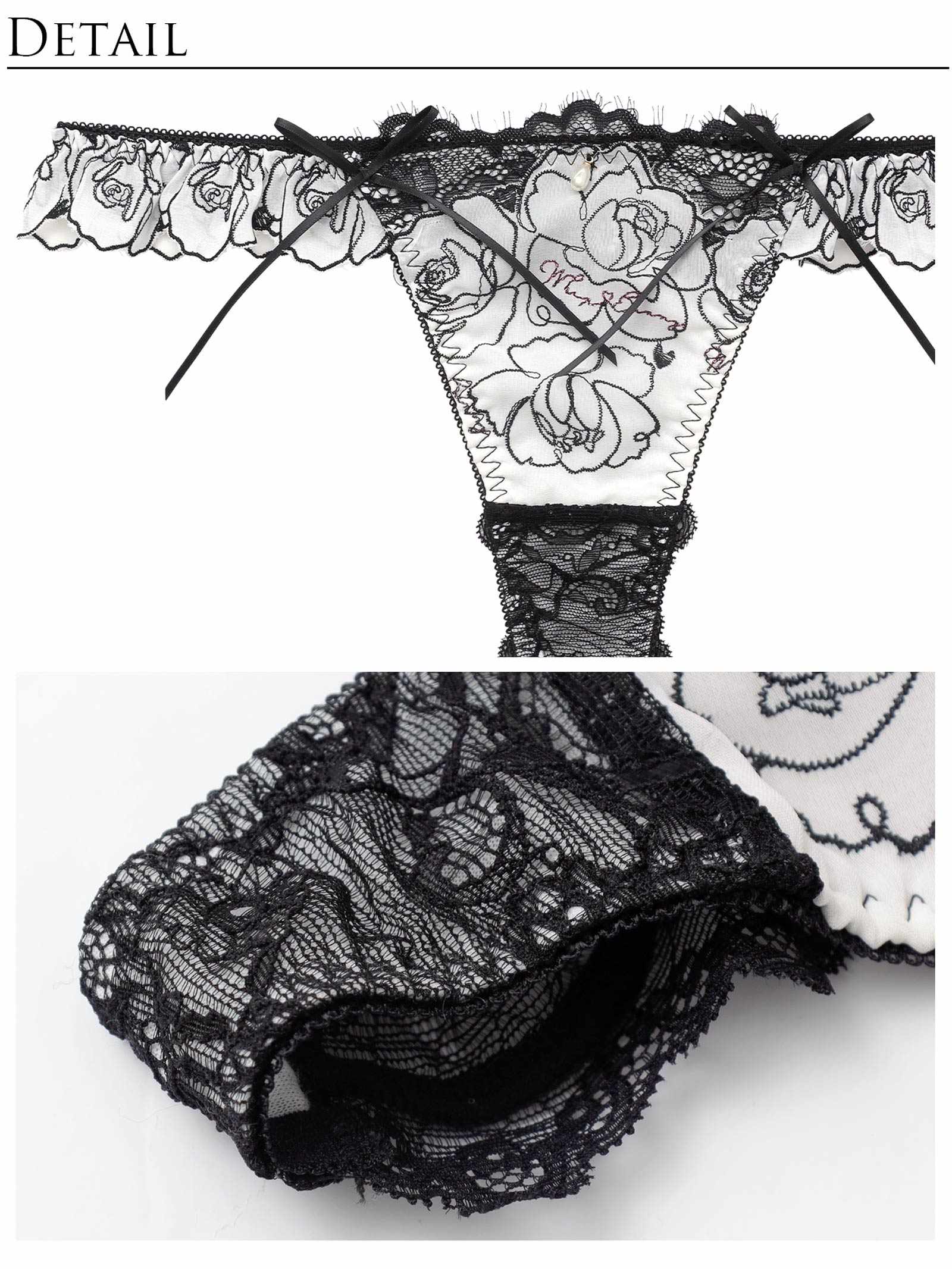 3/27新作!【明日花キララプロデュース/WhipBunny】Lady Rose Embroidery Shorts / レディローズエンブロイダリーショーツ