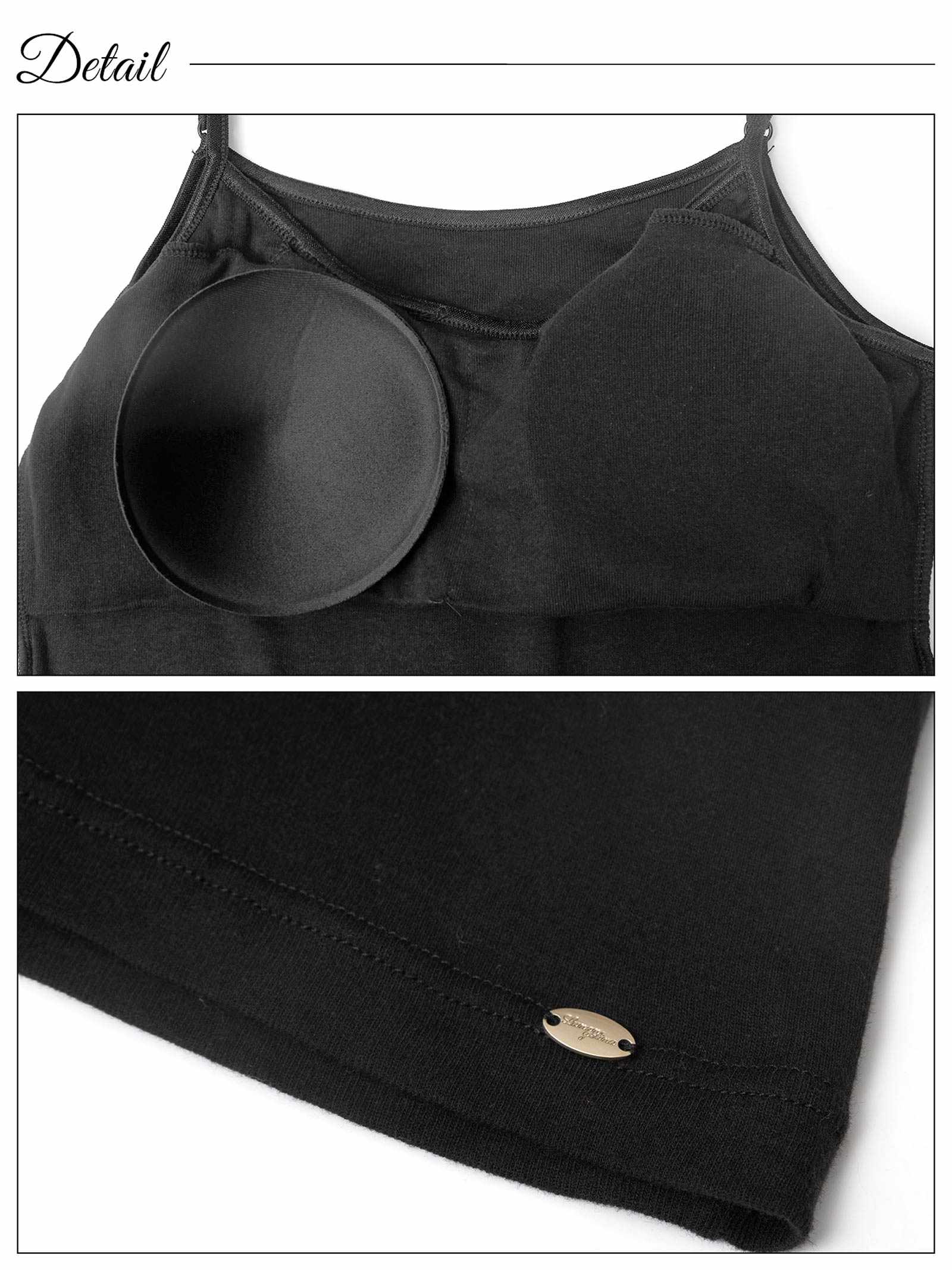 10/29新作!Cotton Simple Camisole 単品