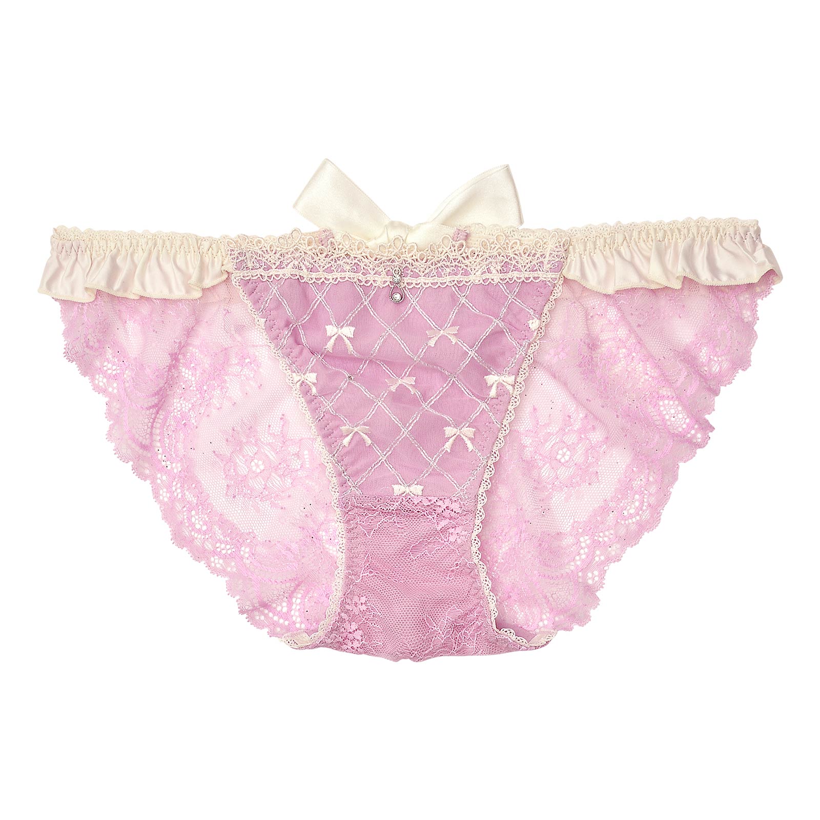 10/25再販!【明日花キララプロデュース/WhipBunny】Ballet Ribbon Argyle Shorts バレエリボンアーガイルショーツ