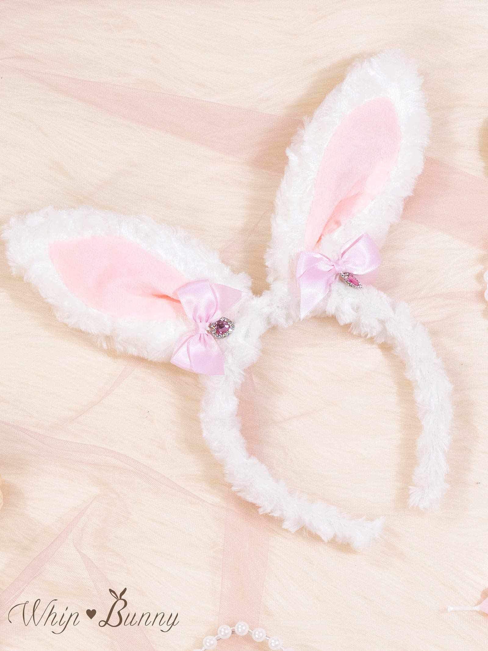 10/28新作!【明日花キララプロデュース/WhipBunny】Pretty Heart Rabbit Headband プリティハートラビットカチューシャ