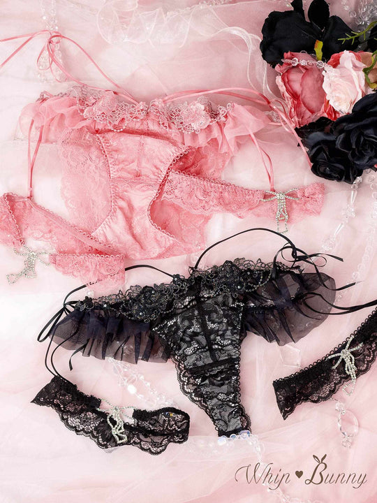 【明日花キララプロデュース/WhipBunny】Queen Rose Bijou Shorts/ クイーンローズビジューショーツ