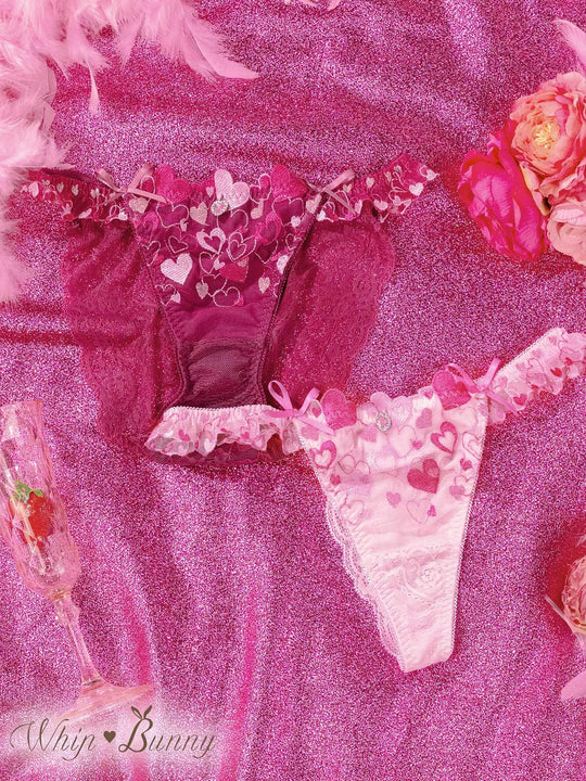 【明日花キララプロデュース/WhipBunny】Sweetie Heart Frill Shorts / スウィーティーハートフリルデザイン違いショーツ