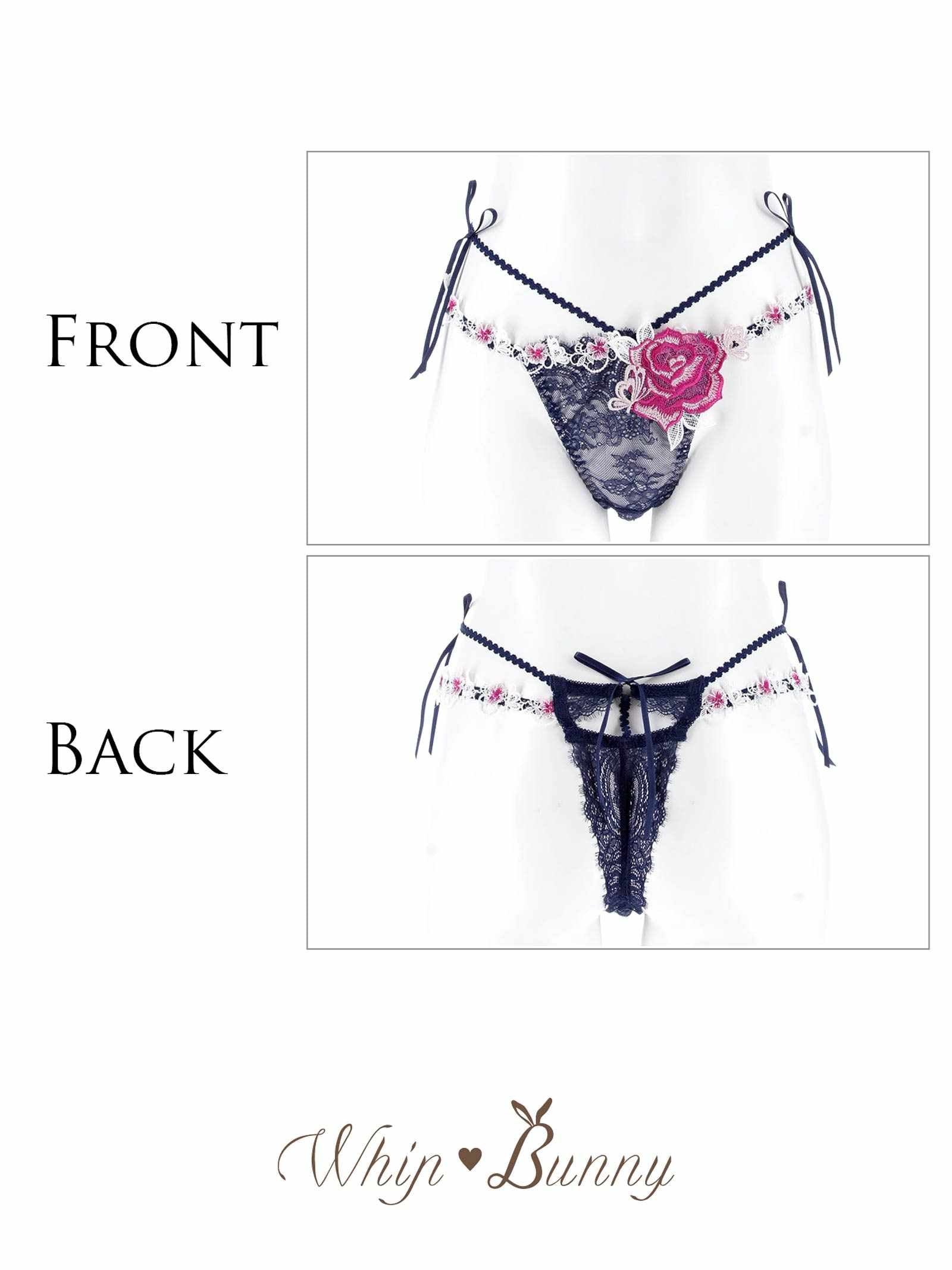 8/6新作!【明日花キララプロデュース/WhipBunny】Brilliance Rose Papillon Shorts / ブリリアンスローズパピヨンショーツ