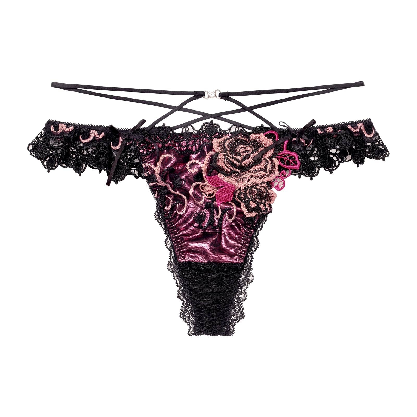 11/22再販!【明日花キララプロデュース/WhipBunny】Glitter Rose Tiara Shorts / グリッターローズティアラショーツ