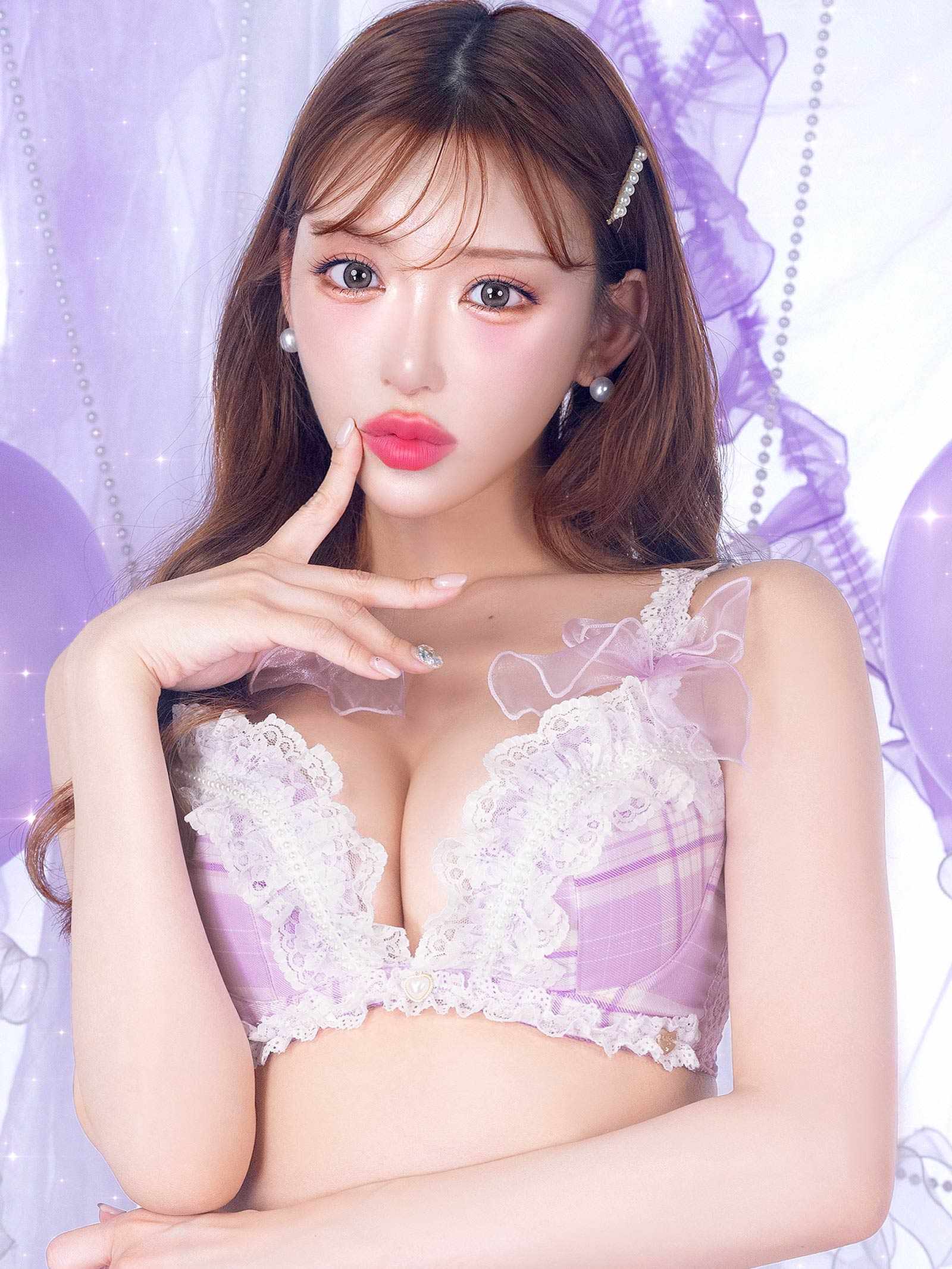 8/11新作!【明日花キララプロデュース/WhipBunny】Dolly Tartan Check Bra&Shorts /ドーリータータンチェックブラ＆ショーツ