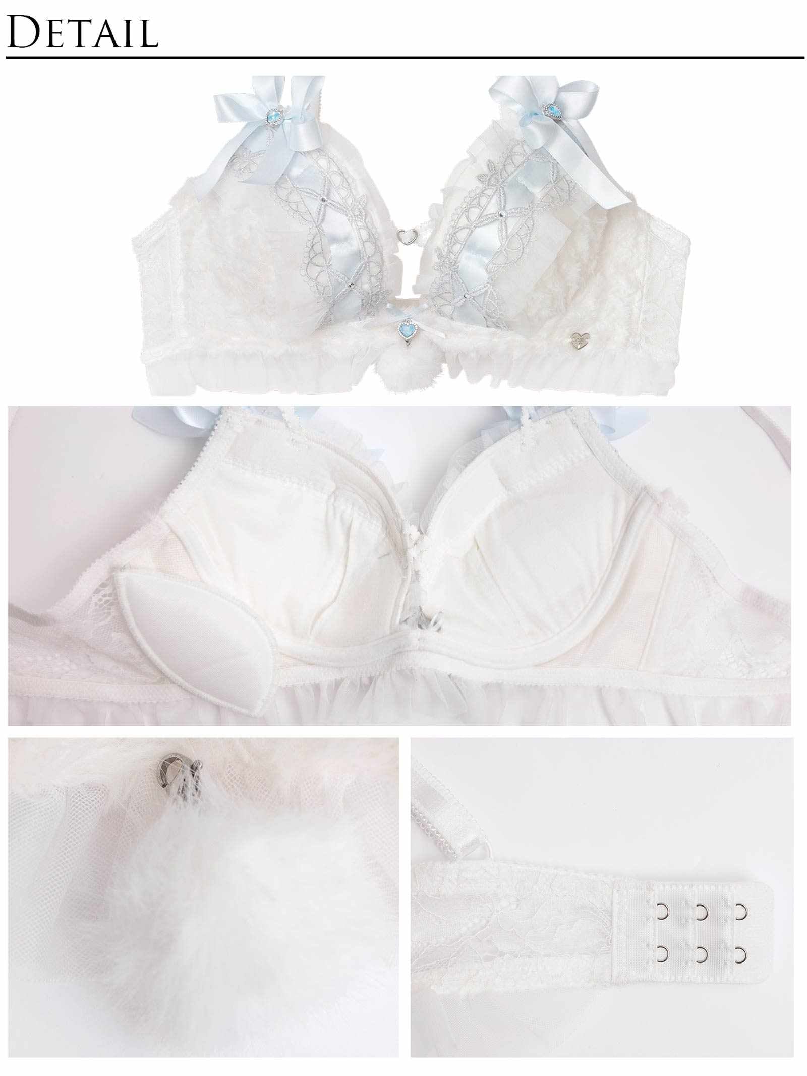 9/19新作!【明日花キララプロデュース/WhipBunny】Fluffy Sweet Puppy Bra&T-back / フラッフィースウィートパピーブラ＆Tバック