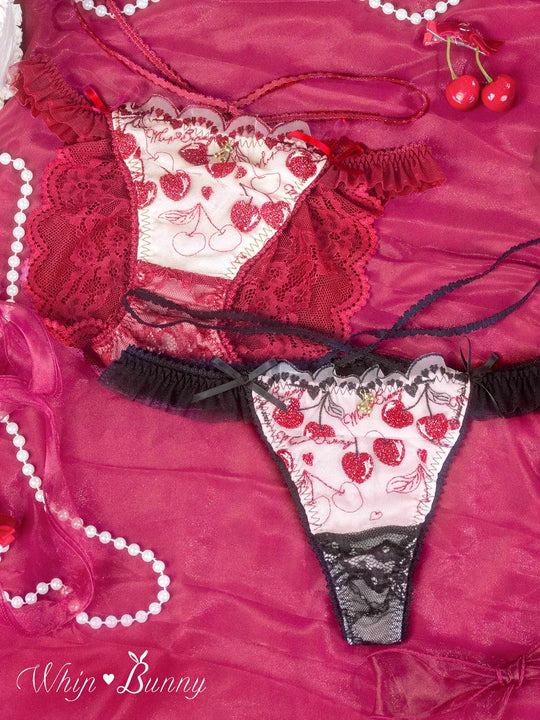 【明日花キララプロデュース/WhipBunny】Twinkle Cherry Frill Shorts /トゥインクルチェリーフリルショーツ