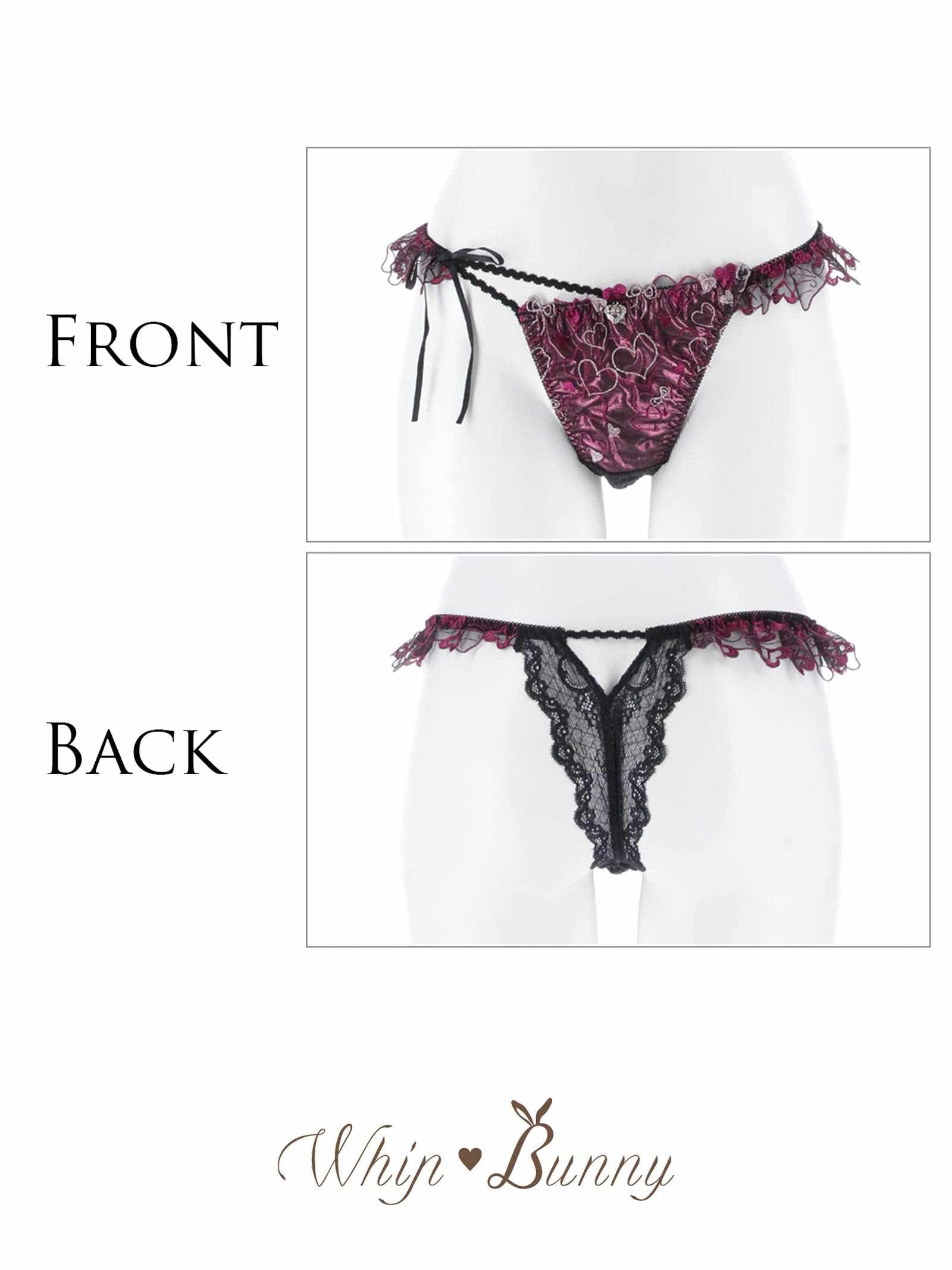 10/31新作!【明日花キララプロデュース/WhipBunny】Romance Glitter Heart Shorts / ロマンスグリッターハートショーツ