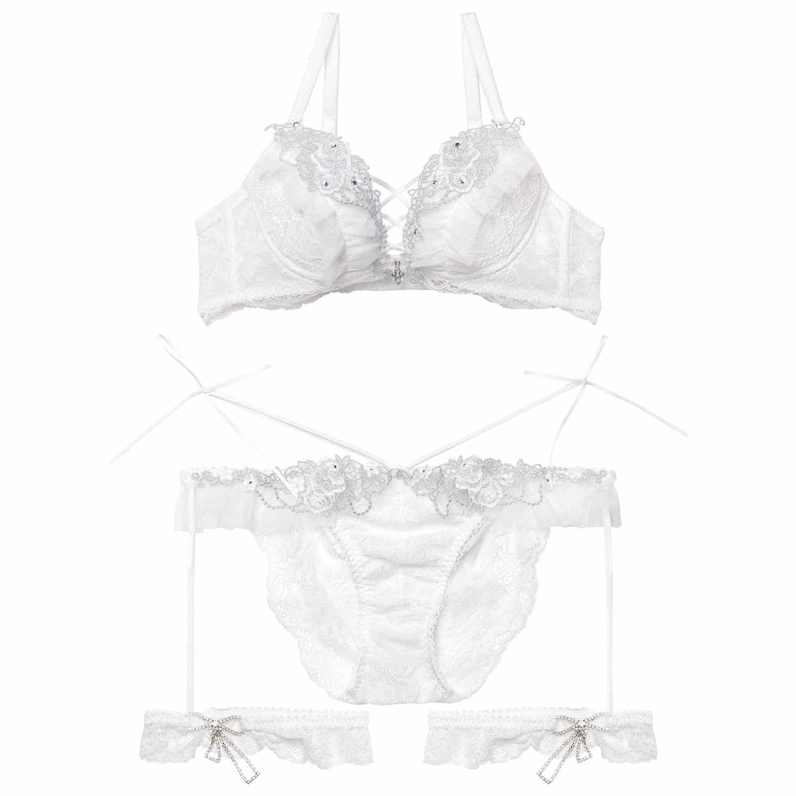 1/9新作!【明日花キララプロデュース/WhipBunny】Queen Rose Bijou Bra&Shorts/ クイーンローズビジューブラ＆ショーツ