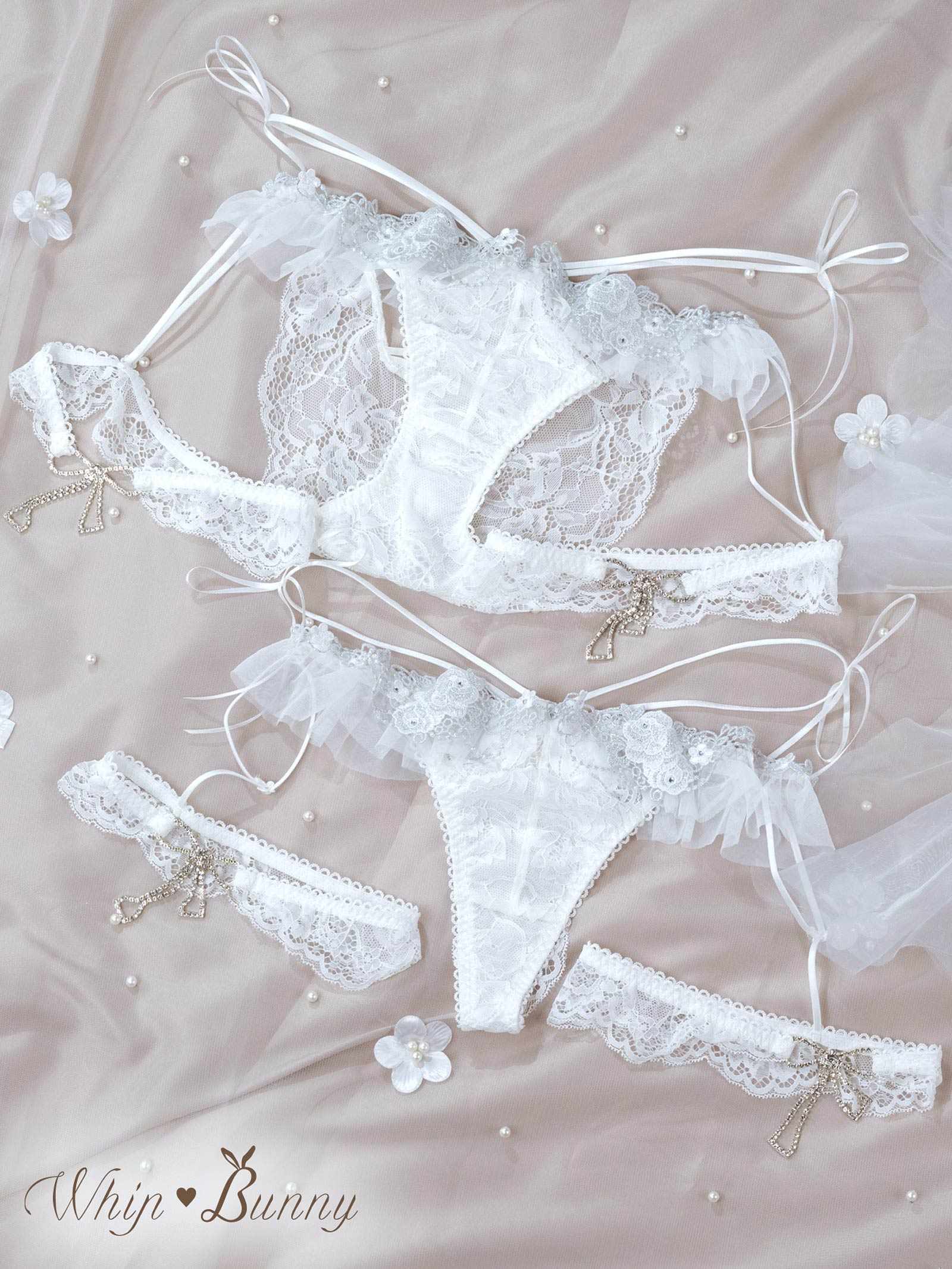 1/9新作!【明日花キララプロデュース/WhipBunny】Queen Rose Bijou Shorts/ クイーンローズビジューショーツ