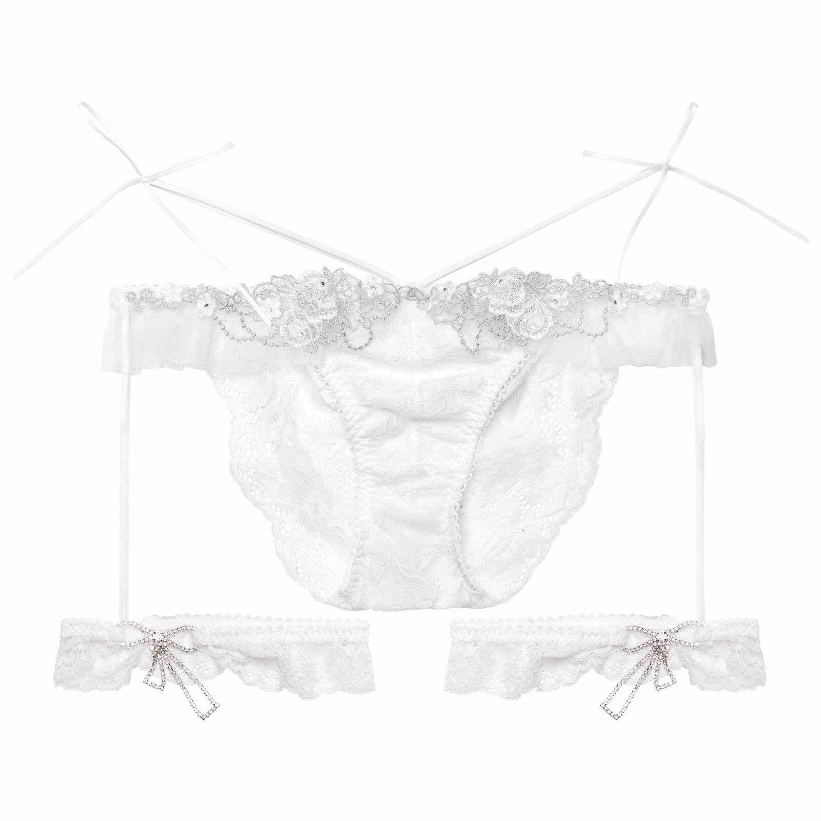 1/9新作!【明日花キララプロデュース/WhipBunny】Queen Rose Bijou Shorts/ クイーンローズビジューショーツ