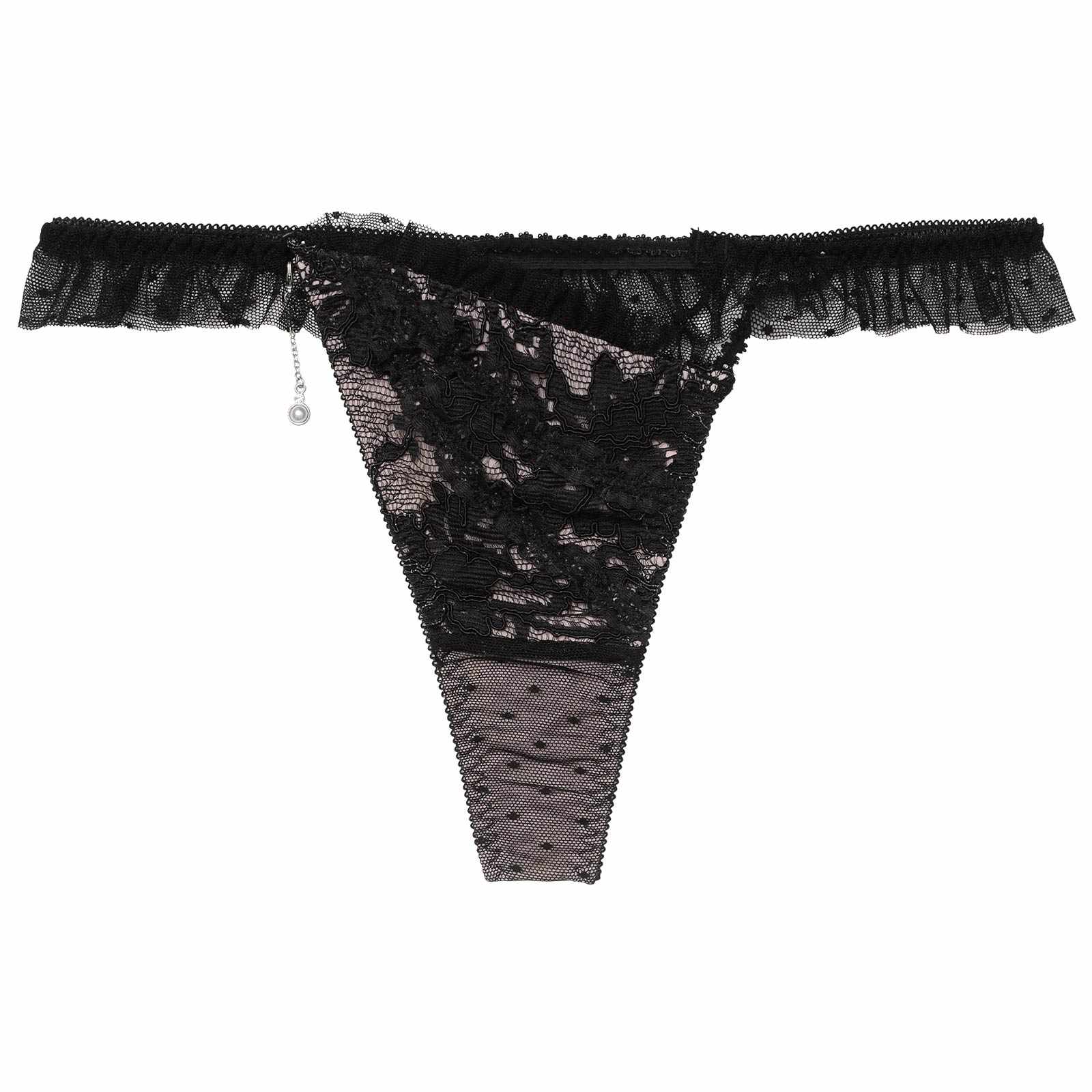 2/27新作!【明日花キララプロデュース/WhipBunny】Dot Ribbon Tulle Shorts / ドットリボンチュールショーツ