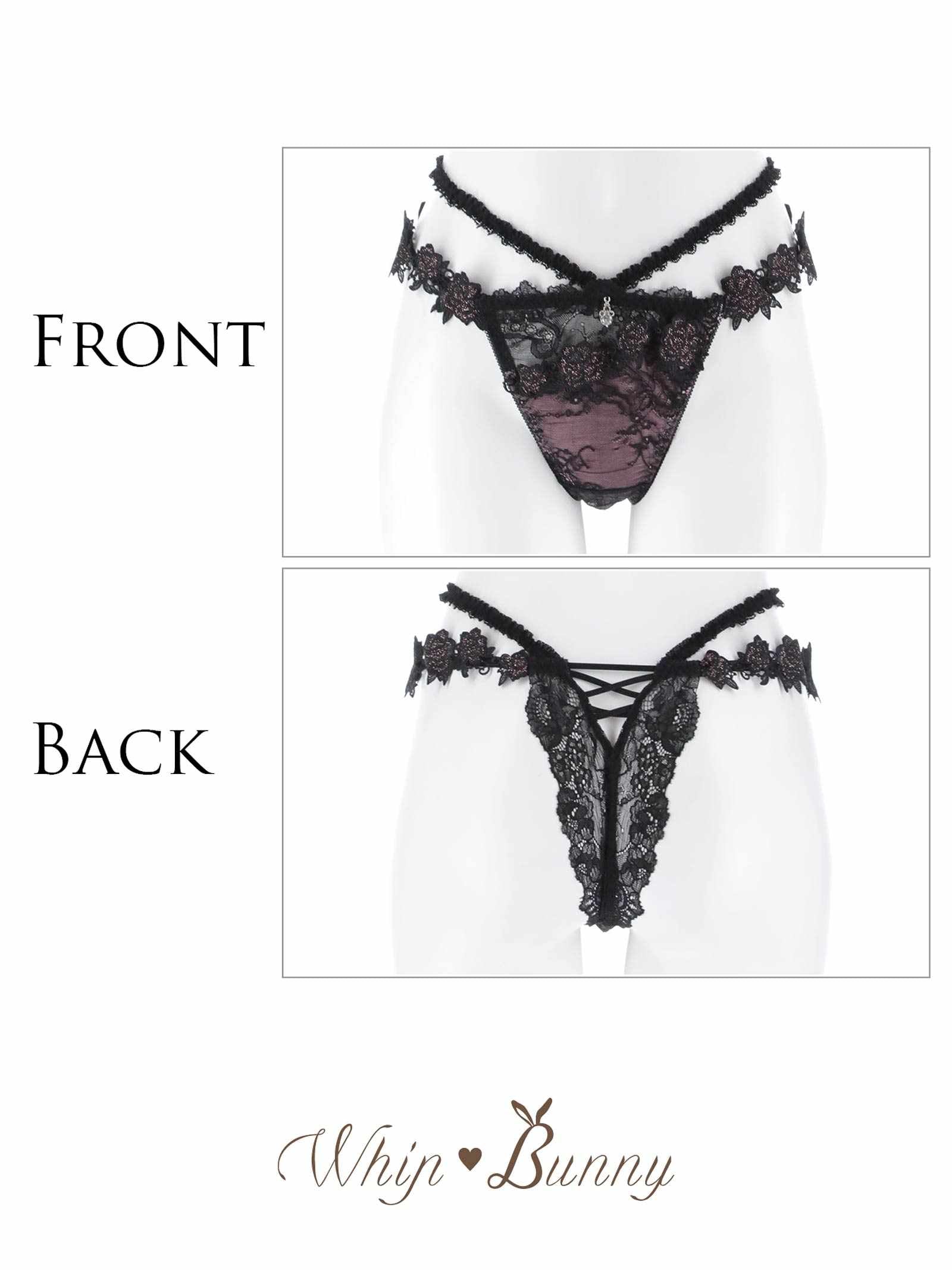 2/6新作!【明日花キララプロデュース/WhipBunny】Crystal Rose Frill Shorts / クリスタルローズフリルショーツ