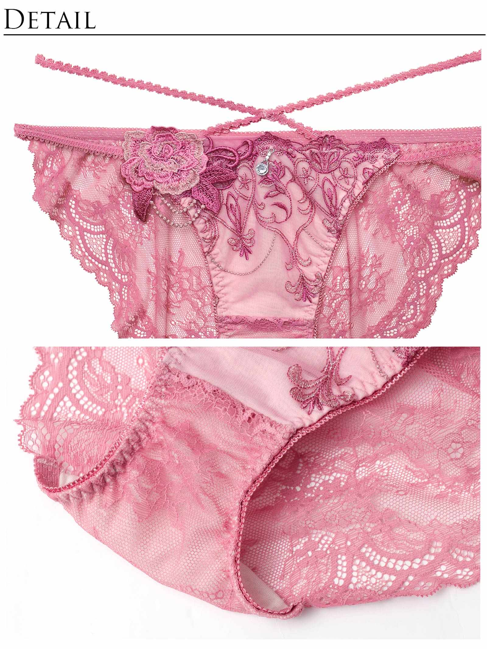 3/20新作!【明日花キララプロデュース/WhipBunny】Luxury Rose Lacy Shorts / ラグジュアリーローズレーシーショーツ