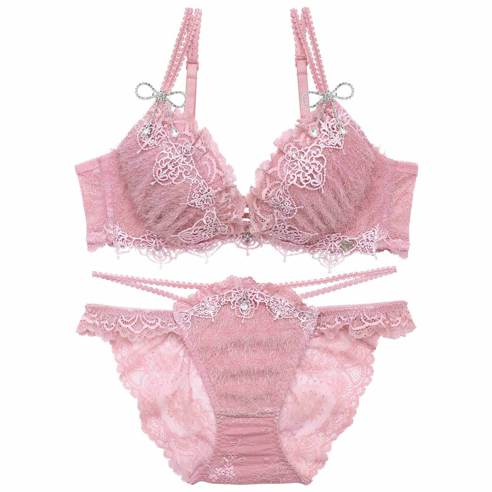 4/24新作!【明日花キララプロデュース/WhipBunny】Sweet Shaggy Knit Bra&Shorts / スウィートシャギーニットブラ＆ショーツ