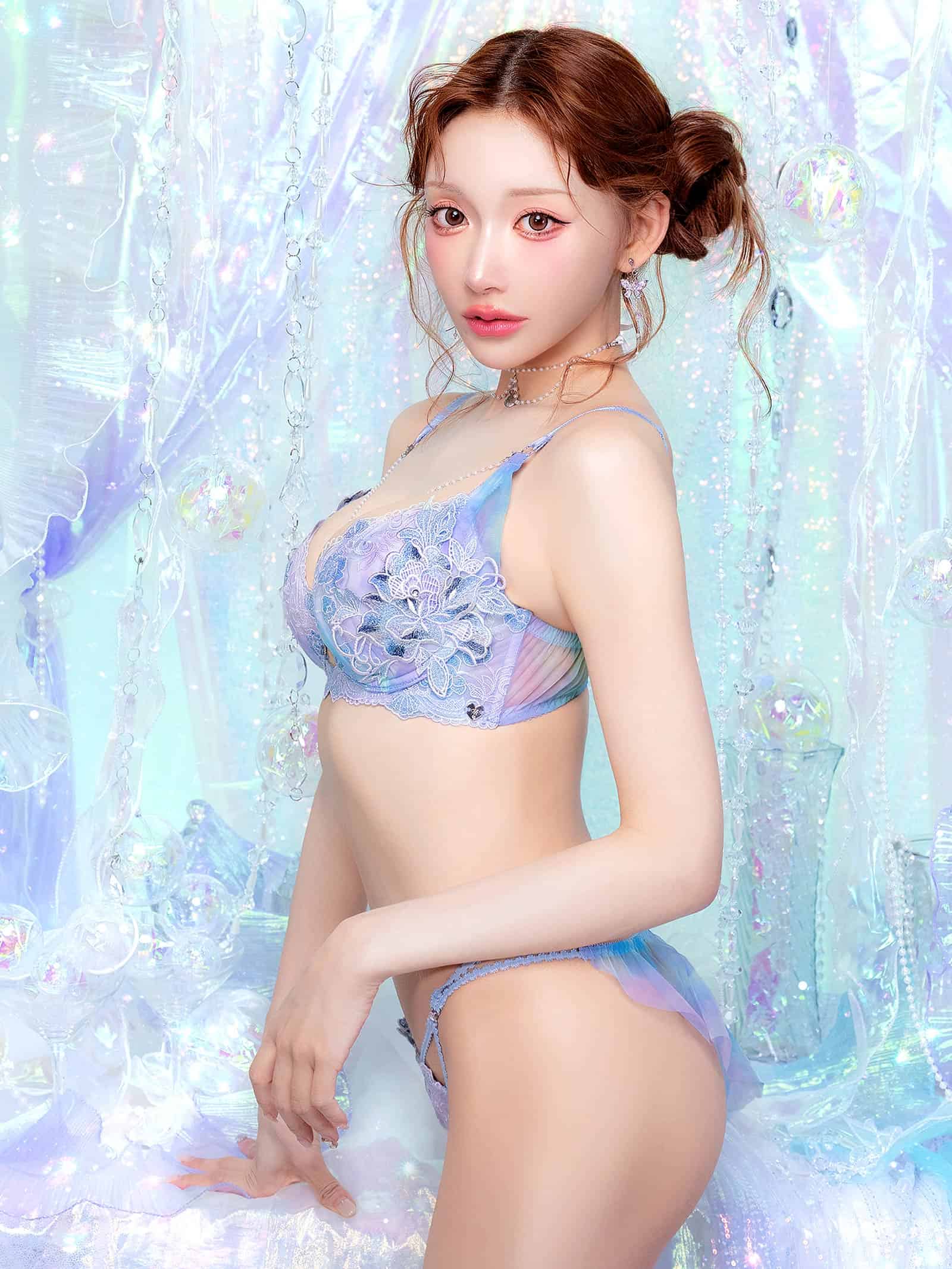 7/31新作!【明日花キララプロデュース/WhipBunny】Mermaid Aqua Shell Bra&Shorts / マーメイドアクアシェルブラ＆ショーツ