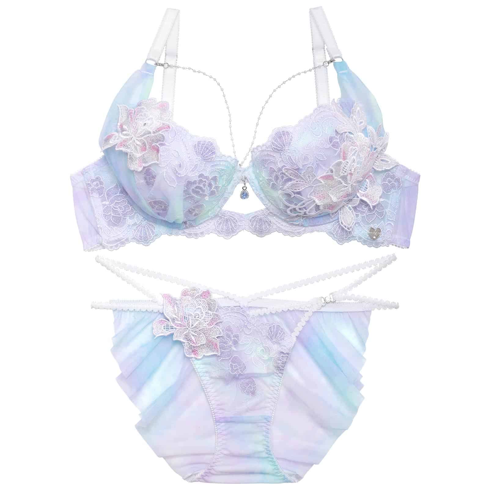 7/31新作!【明日花キララプロデュース/WhipBunny】Mermaid Aqua Shell Bra&Shorts / マーメイドアクアシェルブラ＆ショーツ