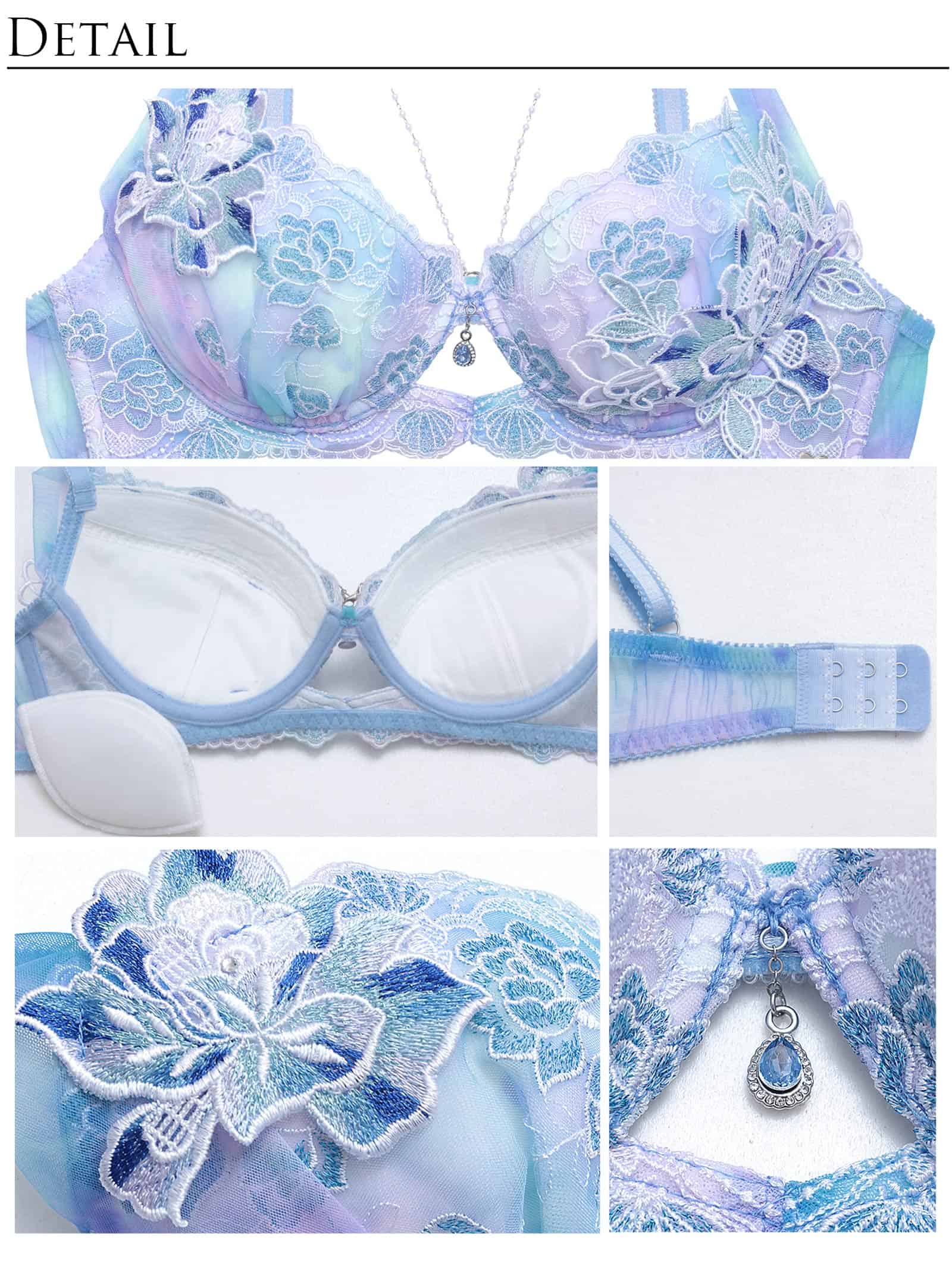 7/31新作!【明日花キララプロデュース/WhipBunny】Mermaid Aqua Shell Bra&Shorts / マーメイドアクアシェルブラ＆ショーツ