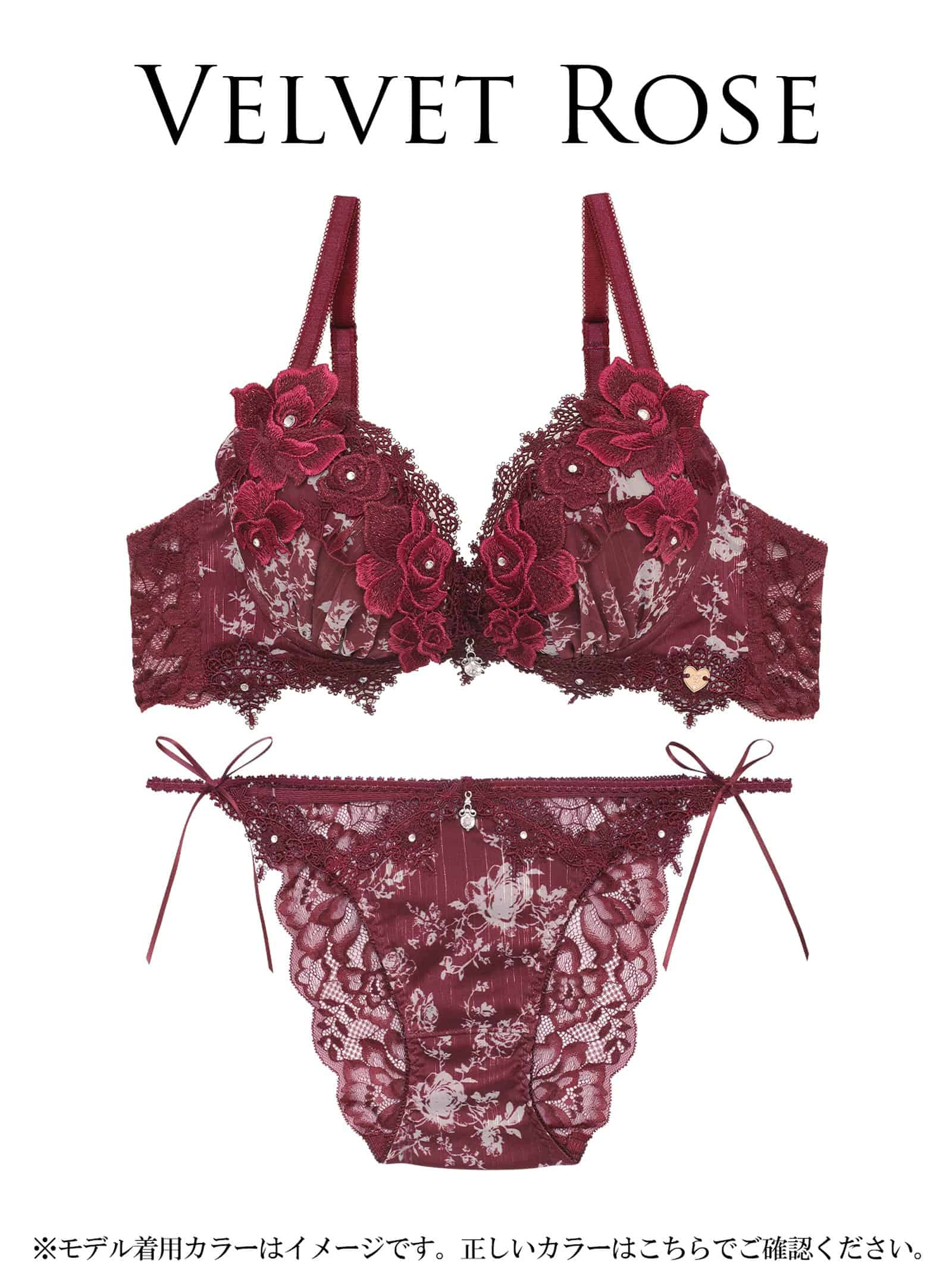 9/16新作!【明日花キララプロデュース/WhipBunny】Secret Rose Garden Bra&Shorts / シークレットローズガーデンブラ＆ショーツ