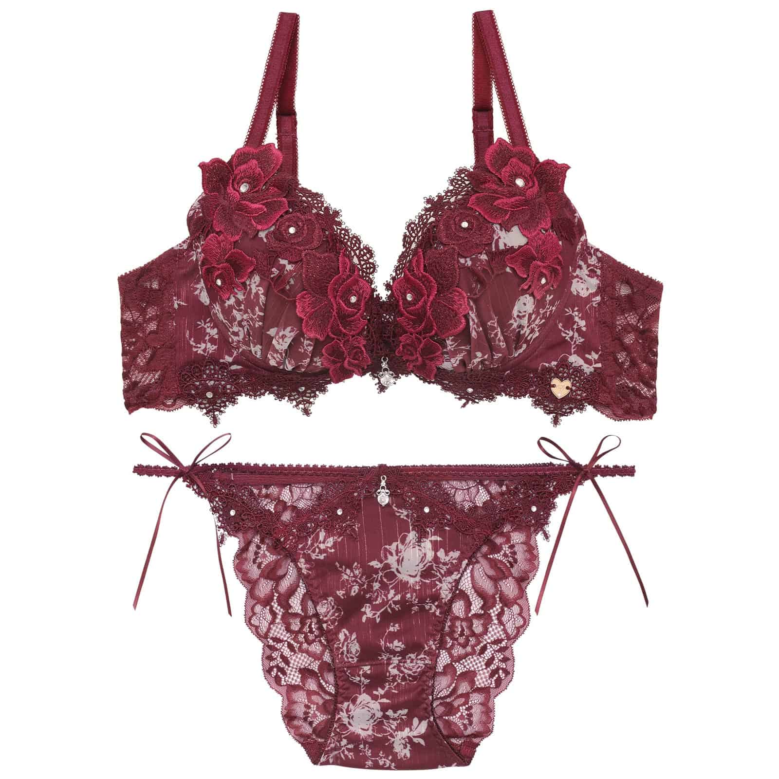 9/16新作!【明日花キララプロデュース/WhipBunny】Secret Rose Garden Bra&Shorts / シークレットローズガーデンブラ＆ショーツ