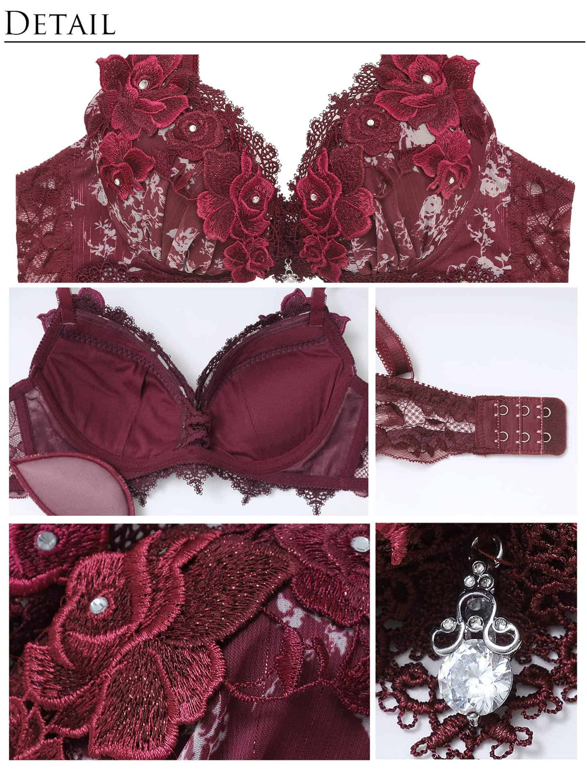9/16新作!【明日花キララプロデュース/WhipBunny】Secret Rose Garden Bra&Shorts / シークレットローズガーデンブラ＆ショーツ